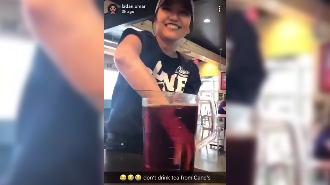Raising Cane's employee fired after 