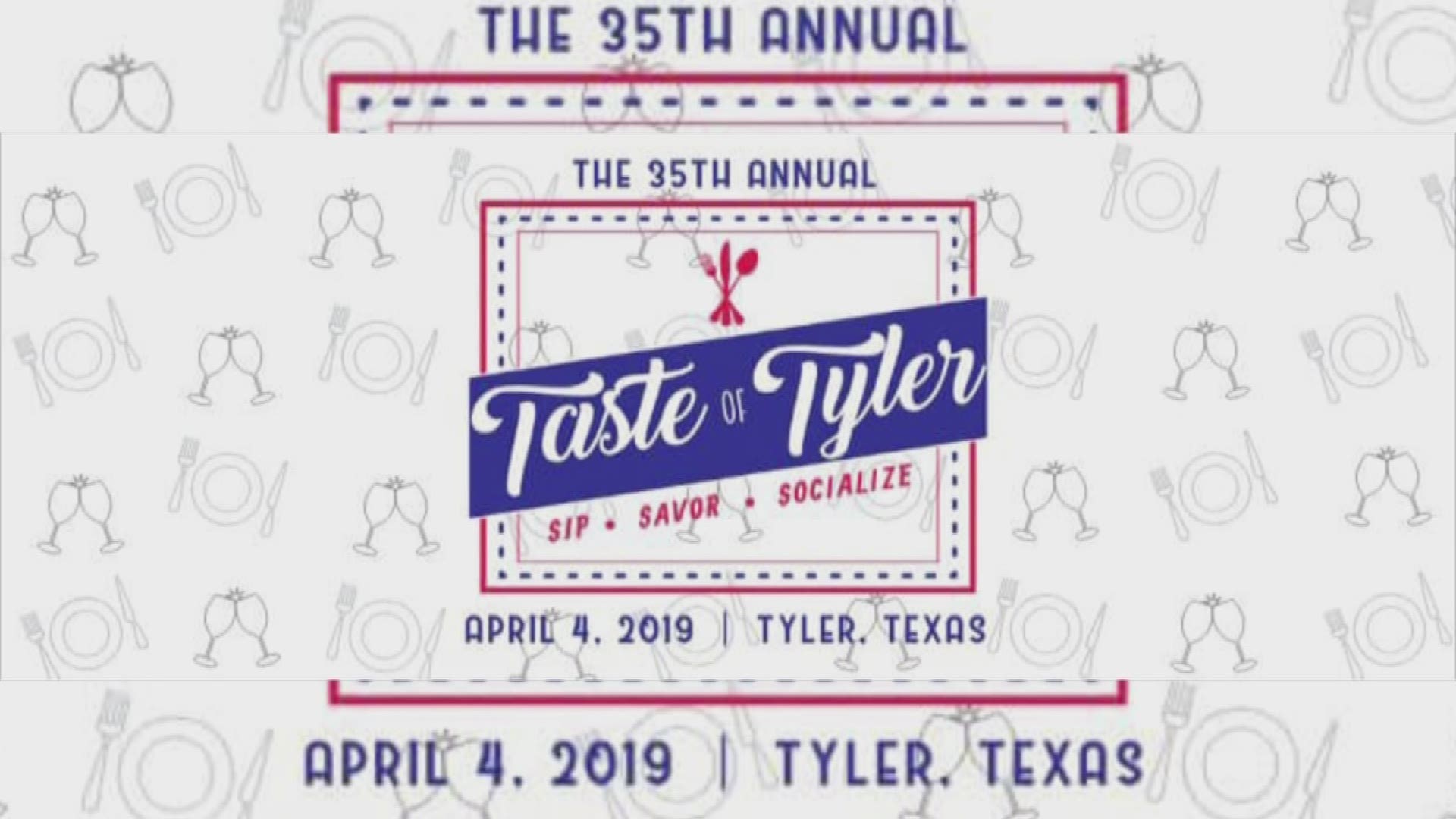 The Taste of Tyler is set to return to the Rose City for it's 35th straight year.

The East Texas Restaurant Association is hosting the event on April 4. More than 50 restaurants are participating in the competition at the Harvey Hall.