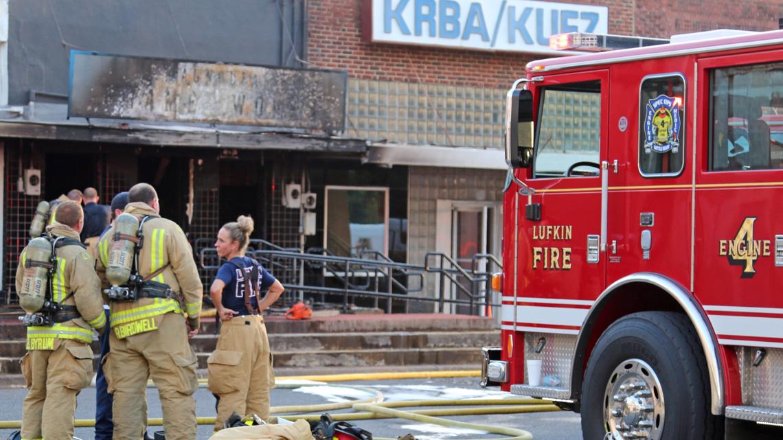 Lufkin Fire puts out downtown structure fire in minutes cbs19.tv