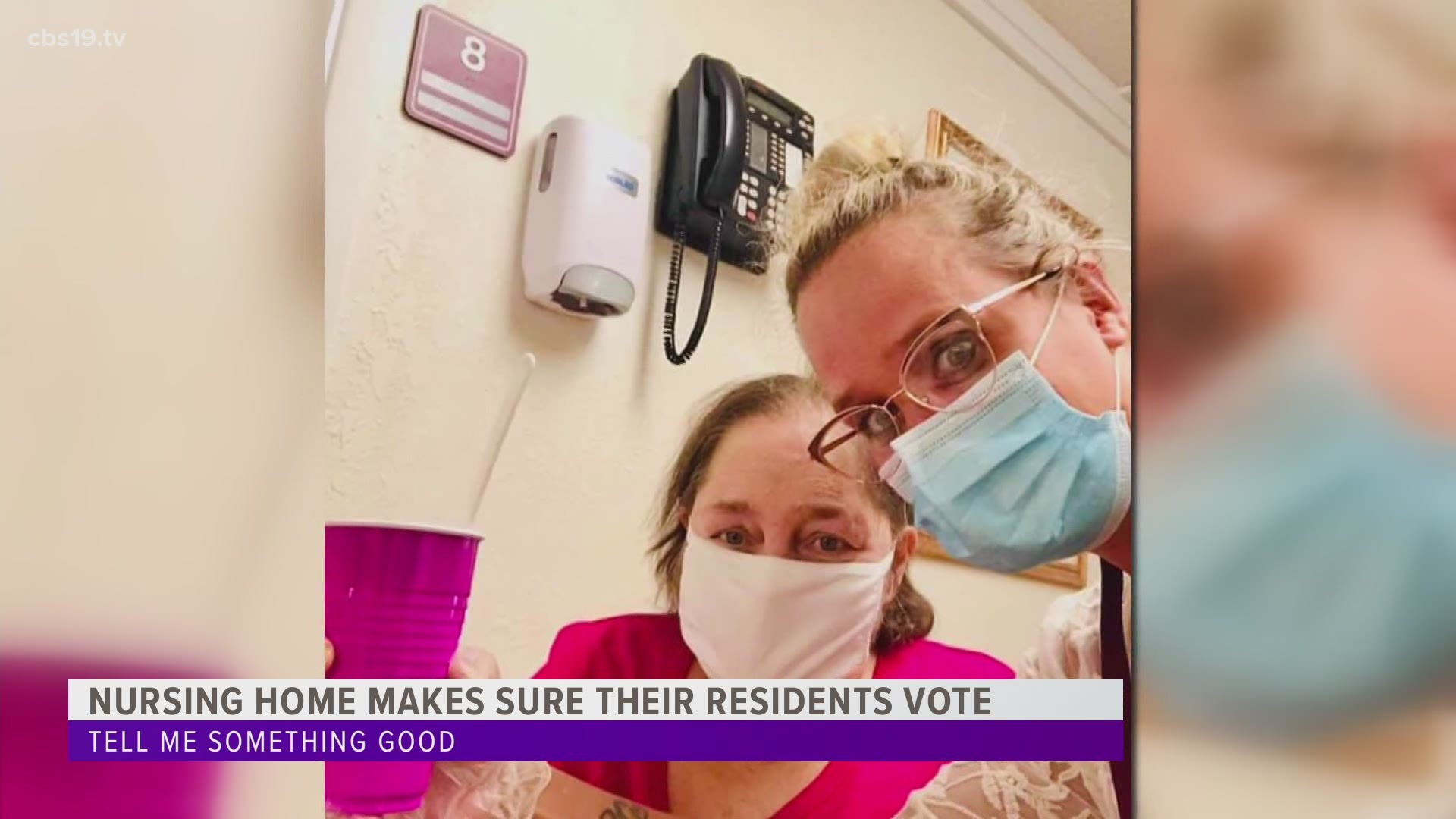 Activity Director at Mineola Heights Healthcare Centre, Alicia Kull, made sure her residents still had their voices heard, from the safety of their home.