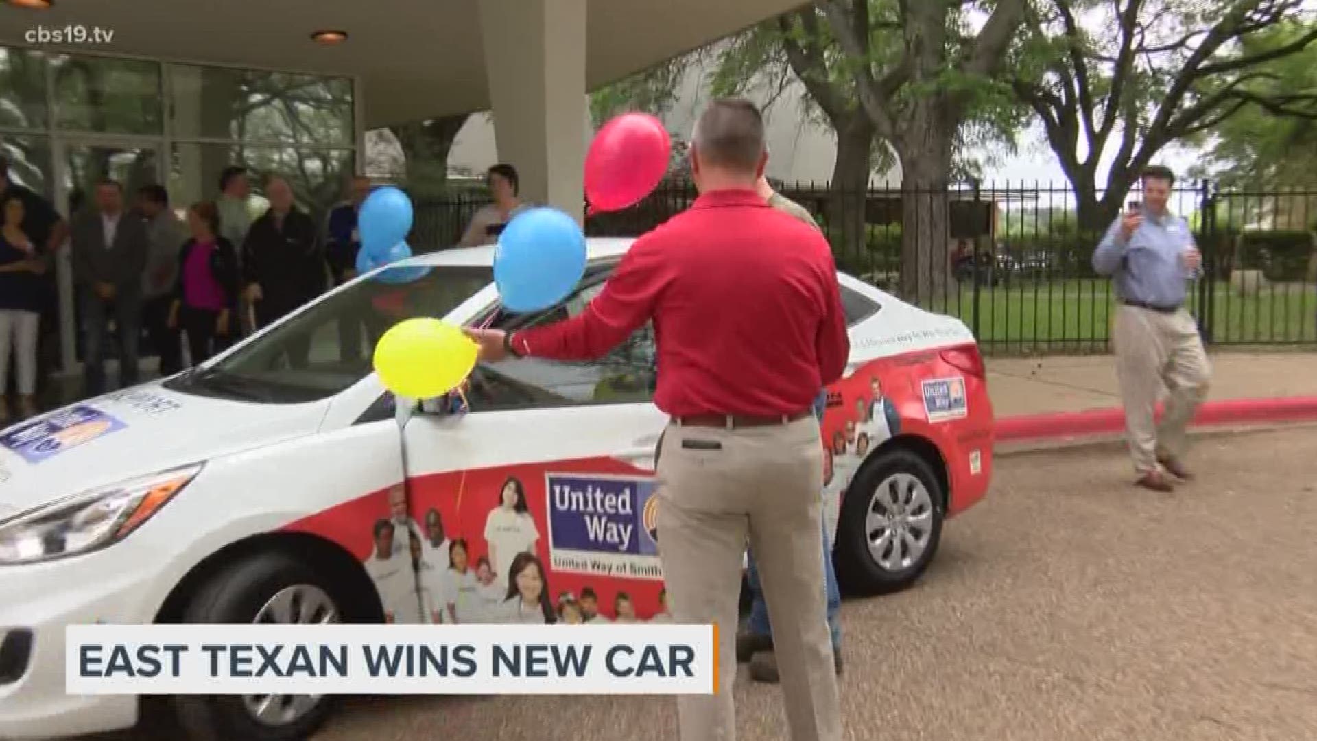 One man was given the keys to a new car, and it only cost him a donation to the United Way of Smith County!