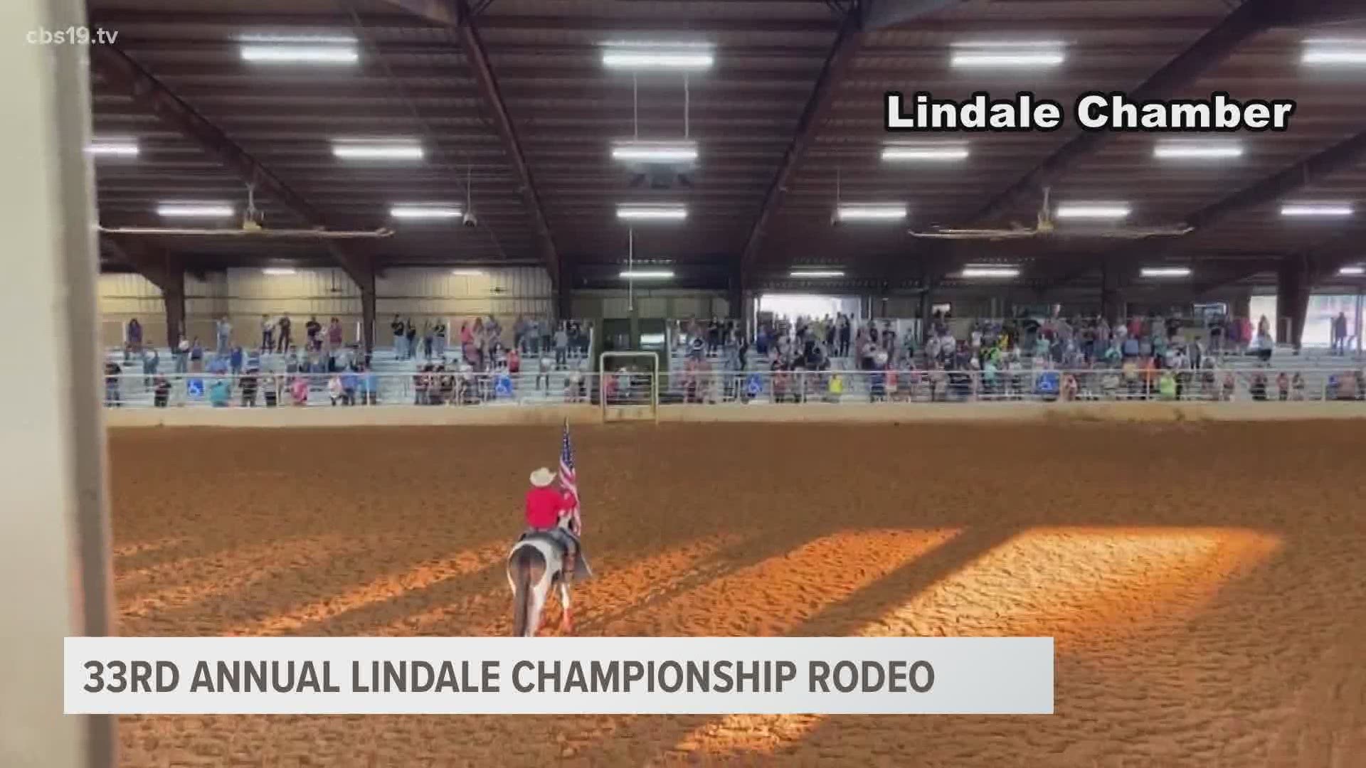 THE RODEO WILL BE GOING ON TONIGHT AND SATURDAY NIGHT.