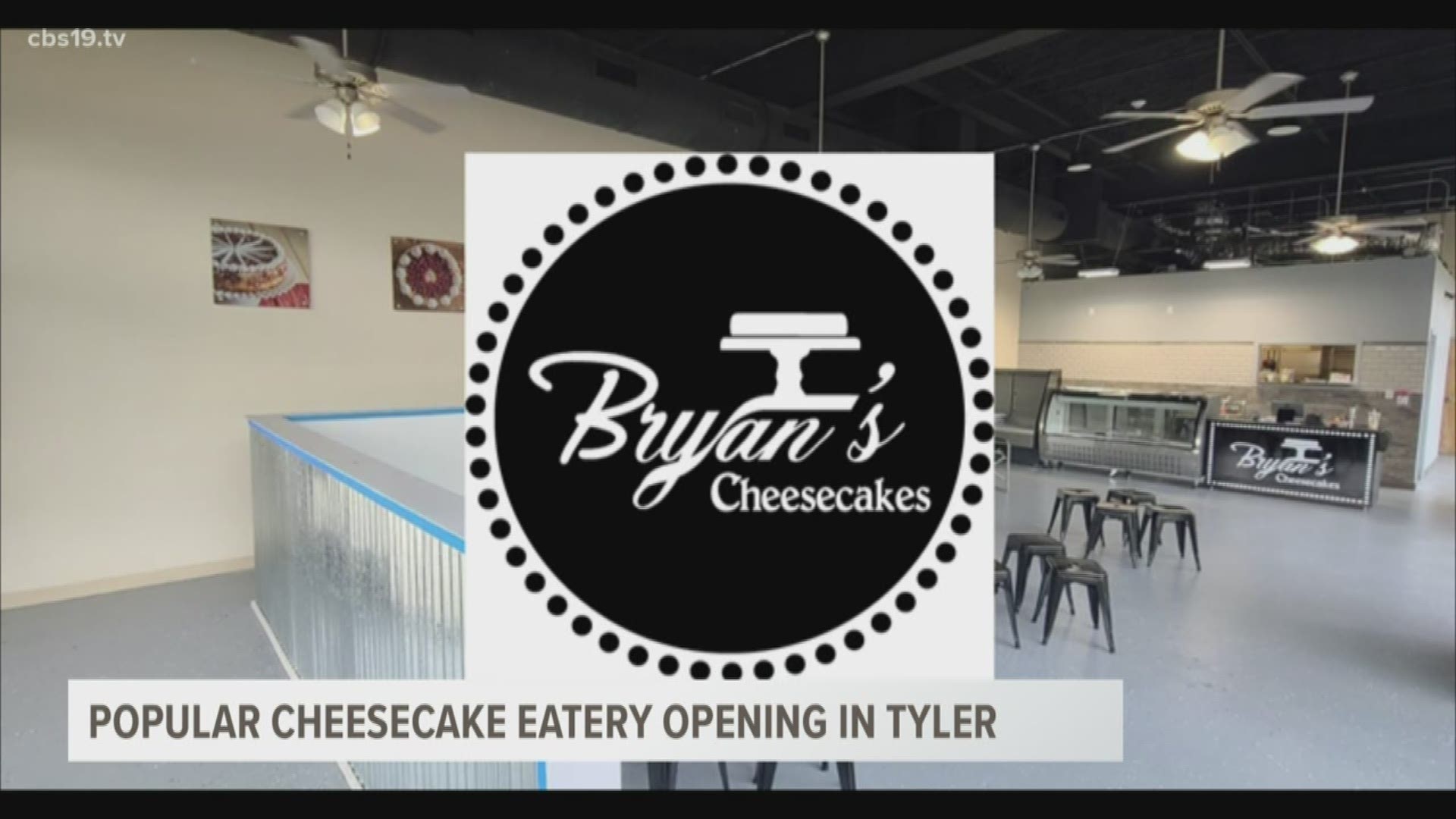 Bryan's Cheesecakes will open a new location on South Beckham Avenue.