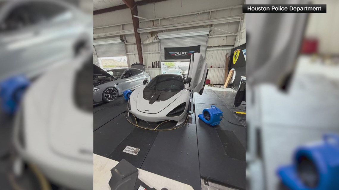 Houston police uncover large-scale vehicle fraud ring involving exotic cars