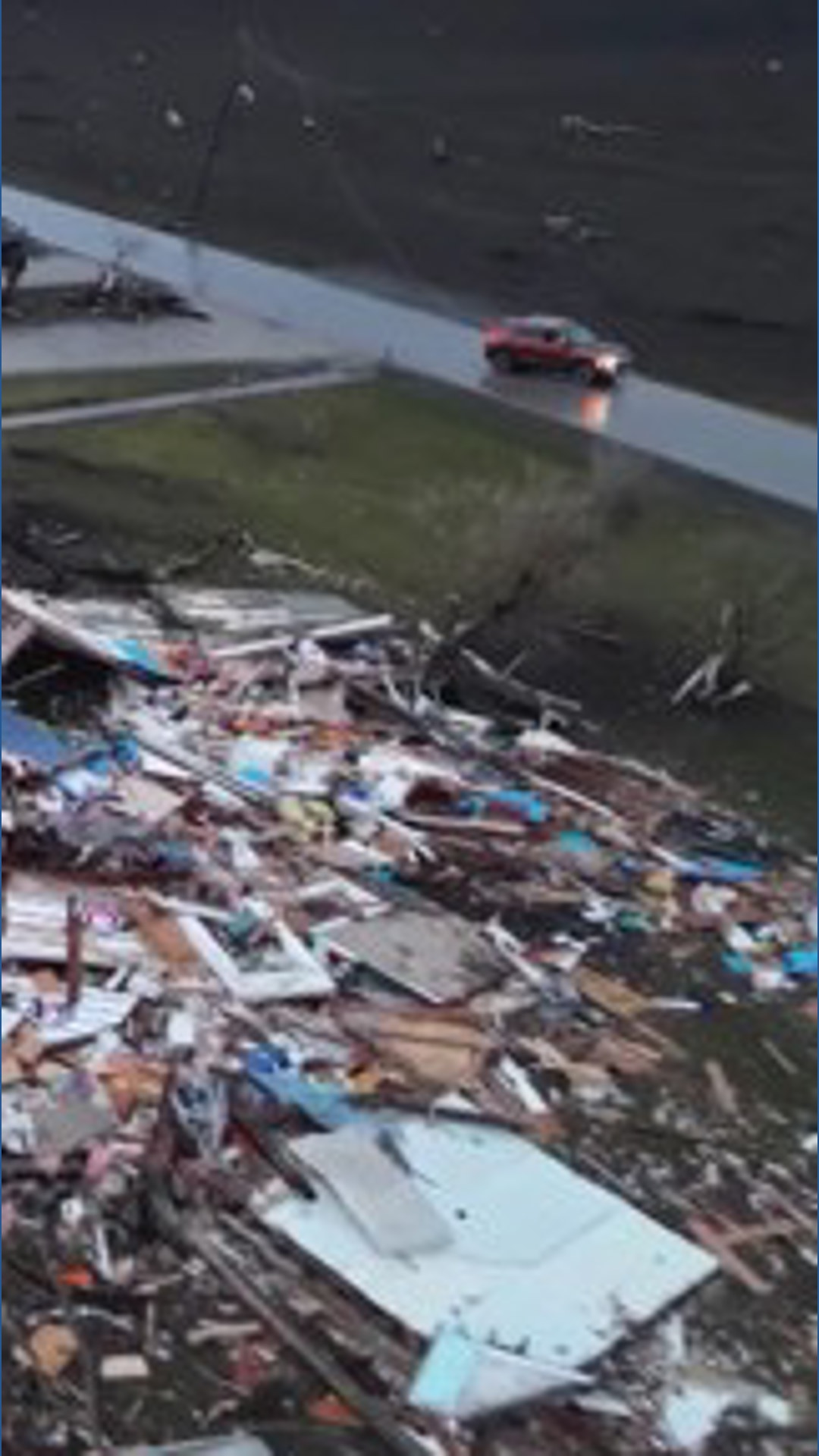 Tornado tears through Illinois town, damages homes and power lines ...