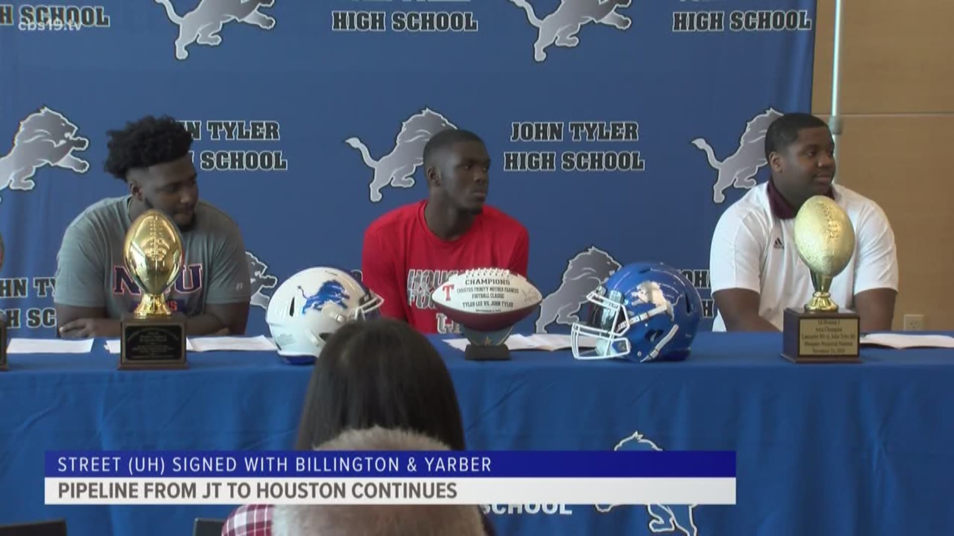 3 John Tyler players sign with colleges