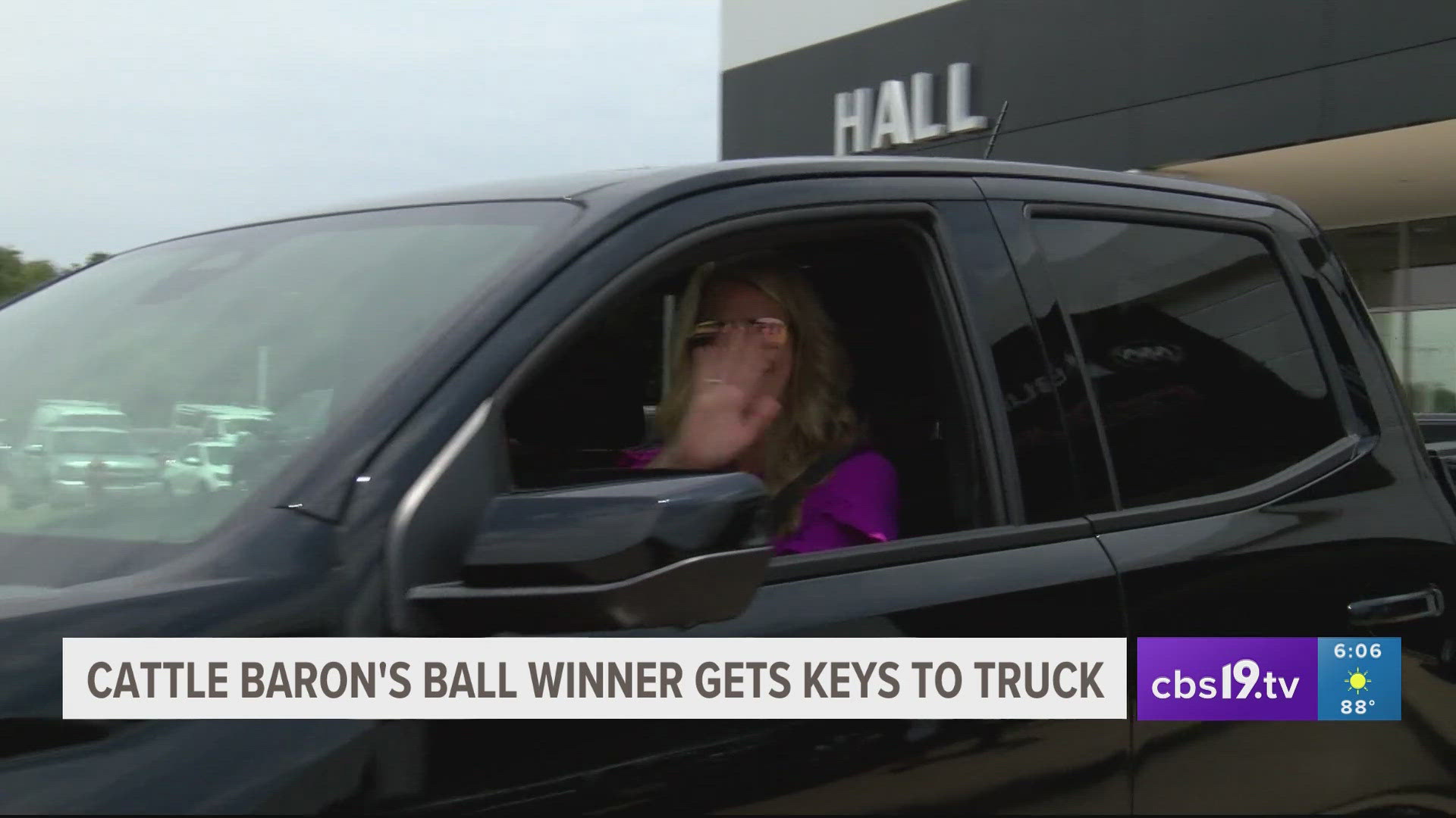 Cattle Baron's Ball winner gets keys to truck