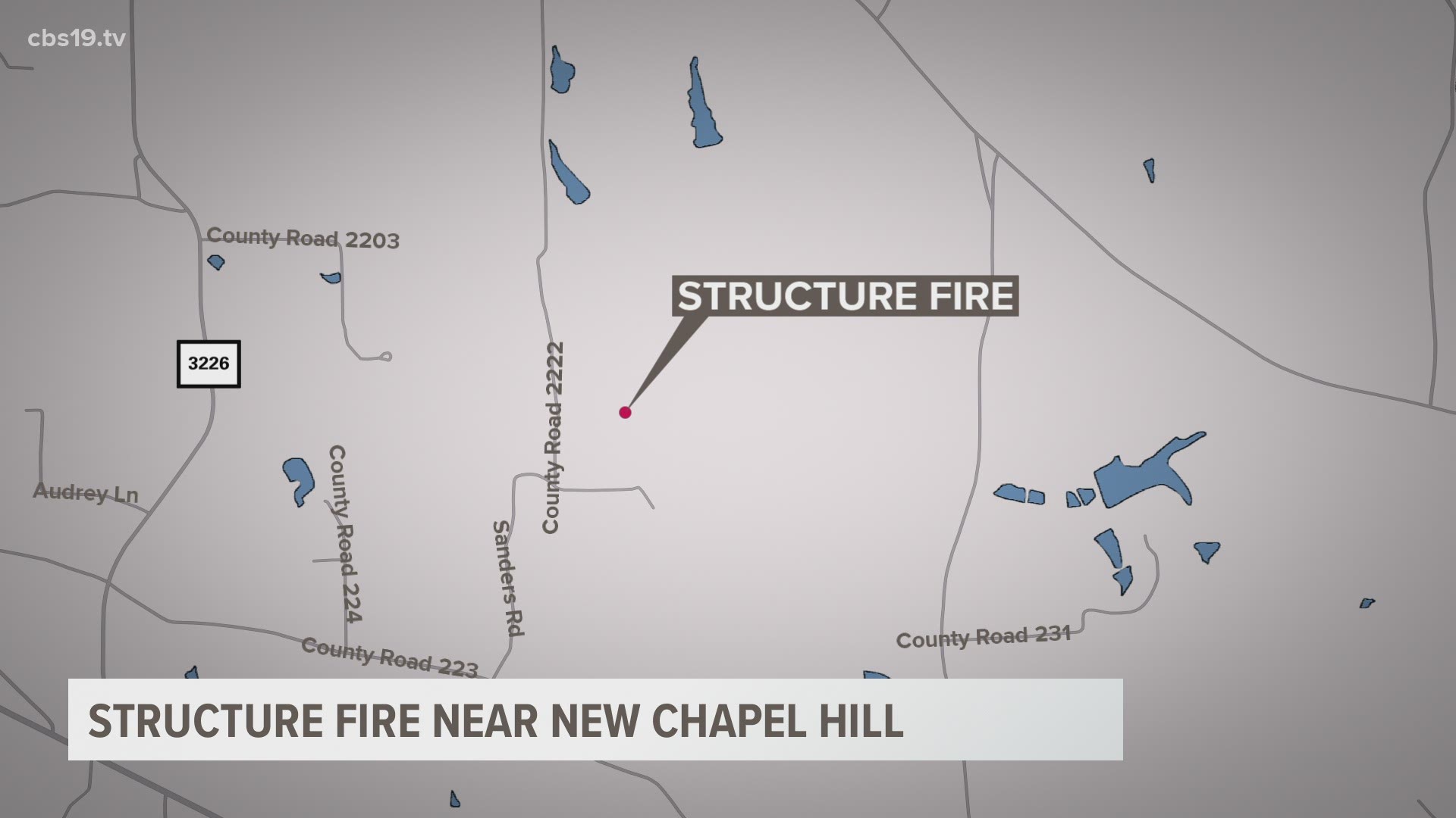 Fire crews are responding to a structure fire in Smith County Friday evening.