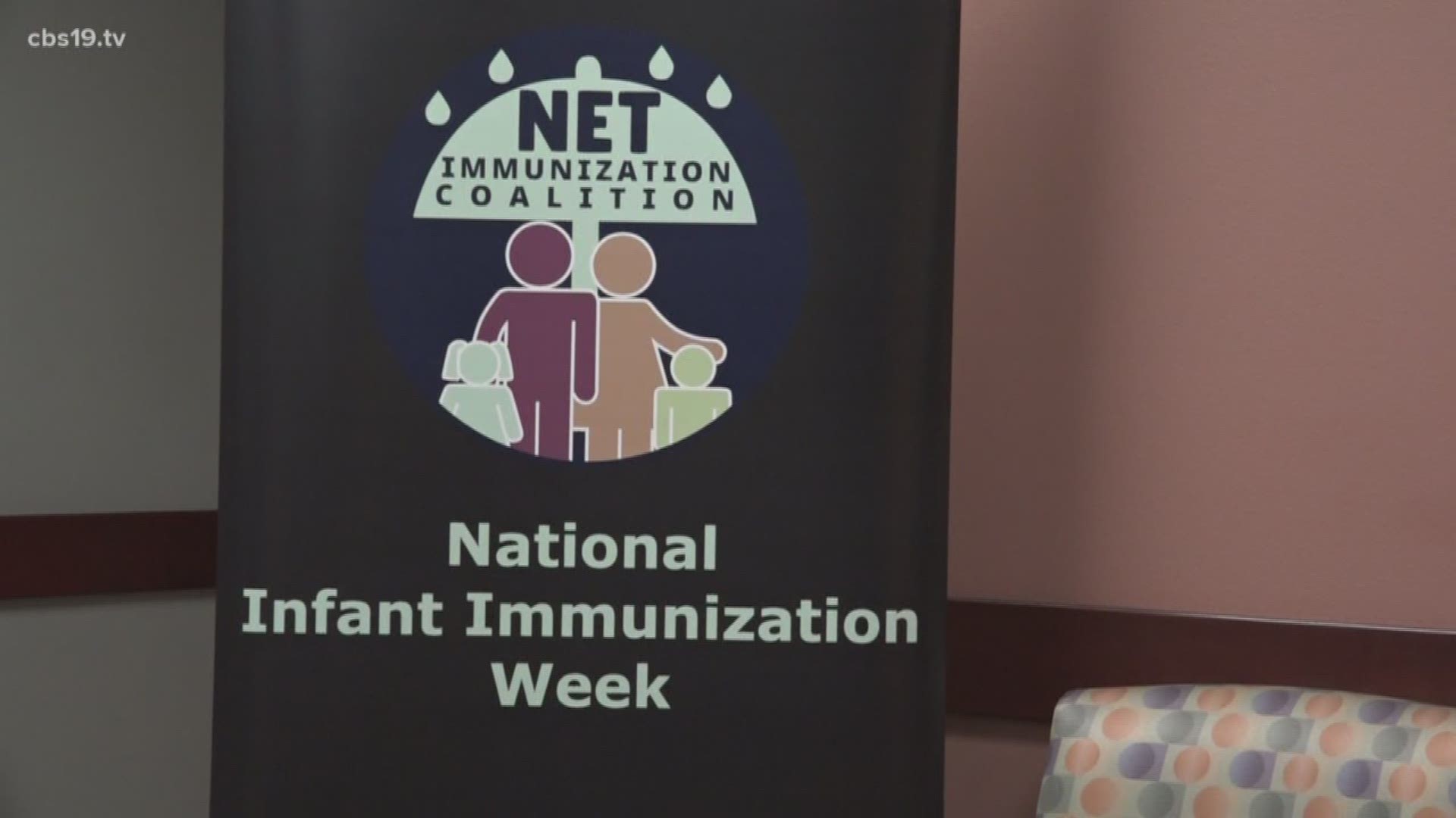 Health care professionals are using this time to remind the public to immunize their children.