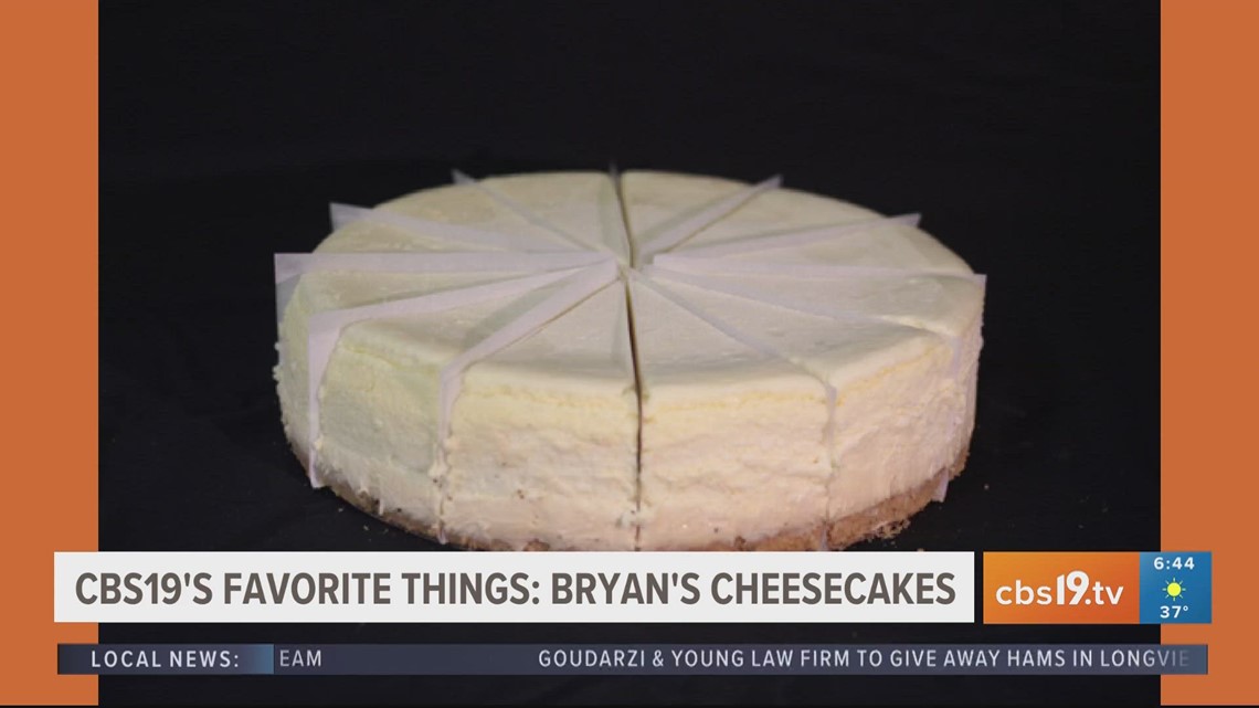 Gift card from Bryan's Cheesecakes in Mineola, Tyler | cbs19.tv