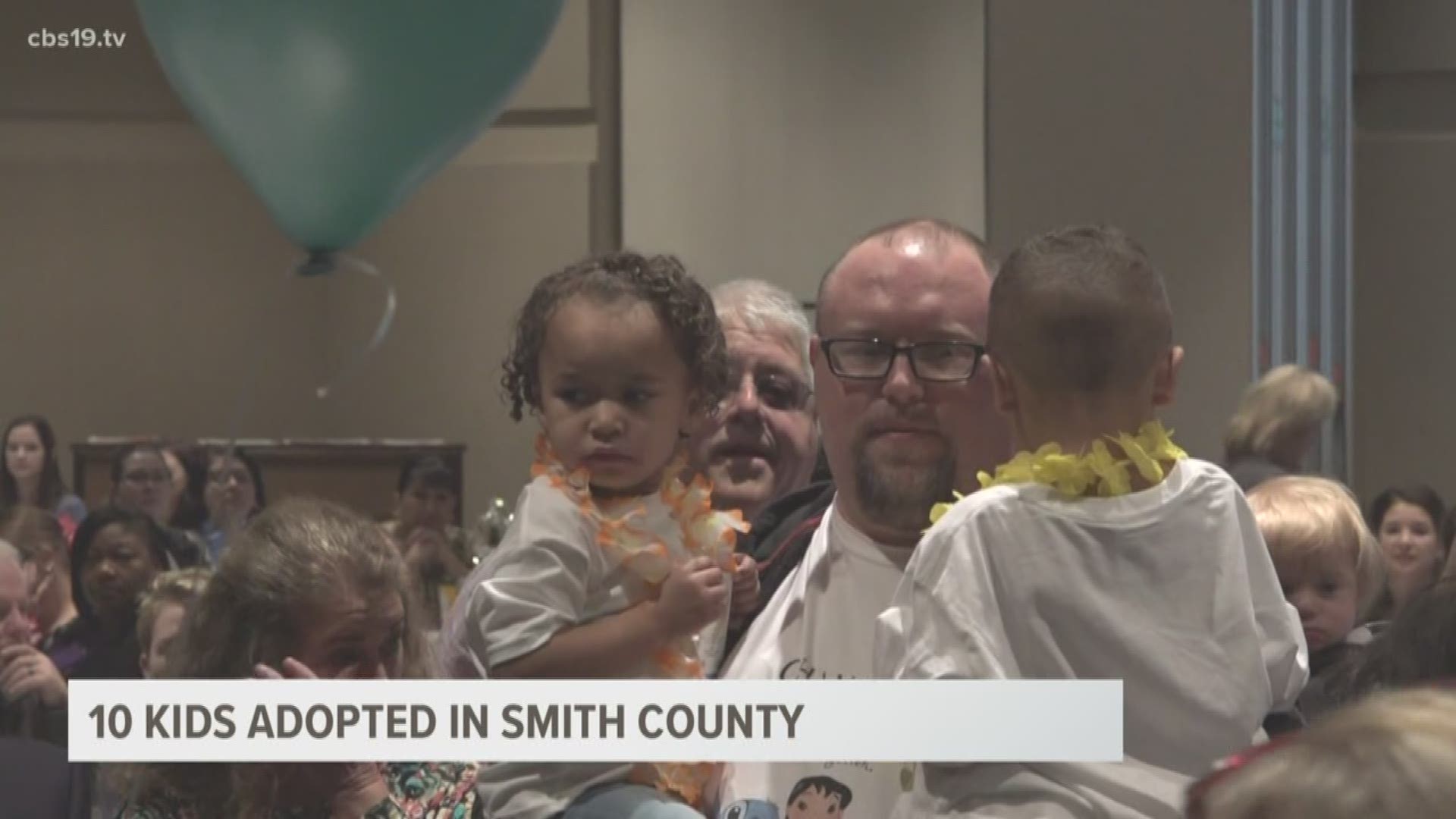 10 kids adopted for Smith County adoption day