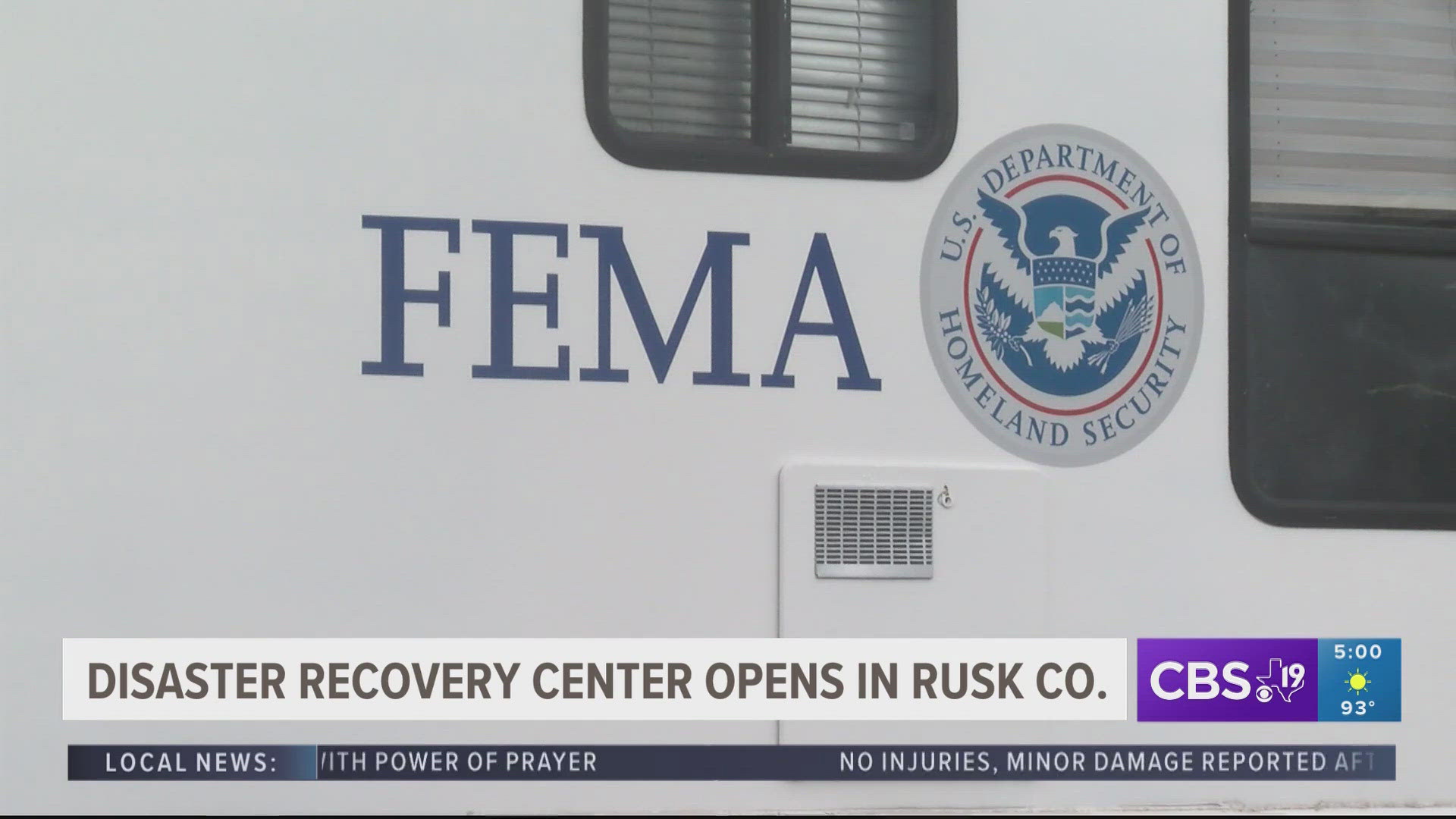 FEMA disaster recovery center opens in Rusk County