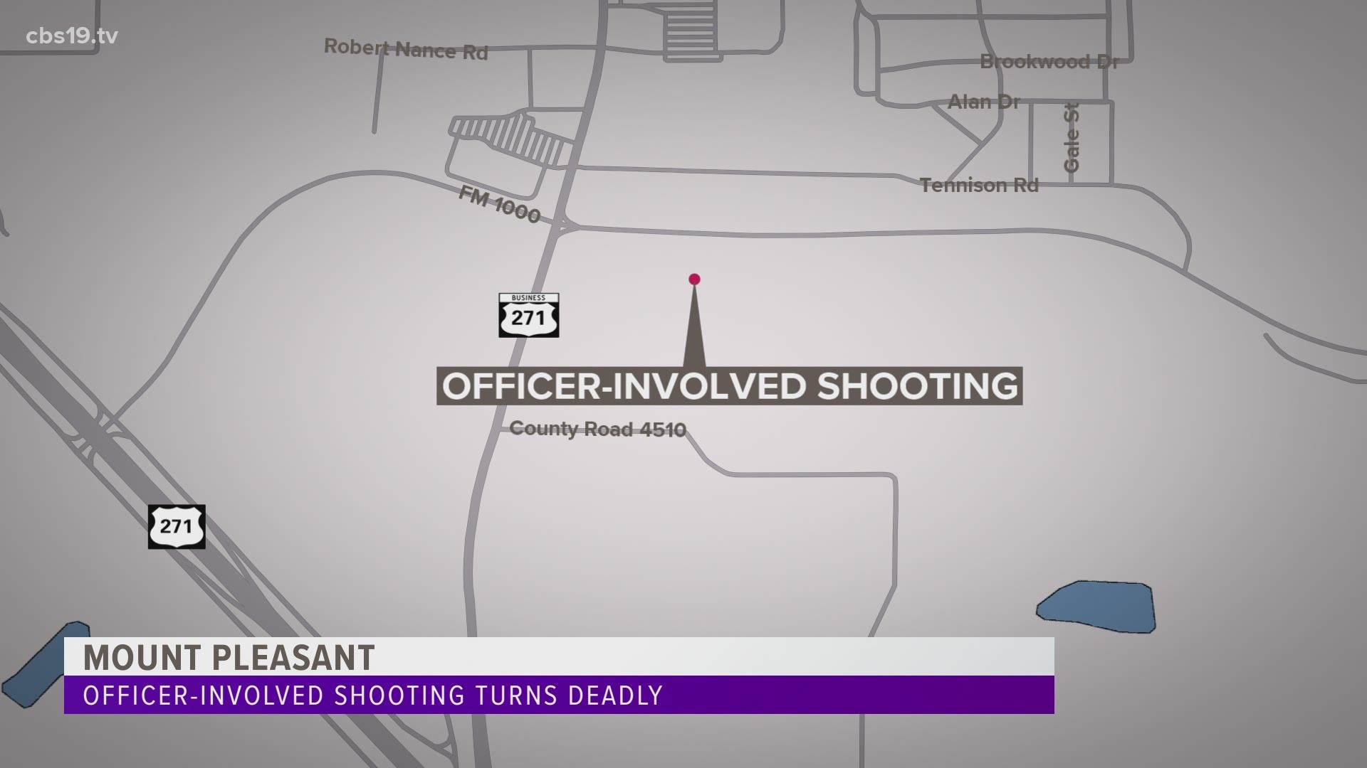 A man has died following an officer-involved shooting Wednesday afternoon in Mount Pleasant.