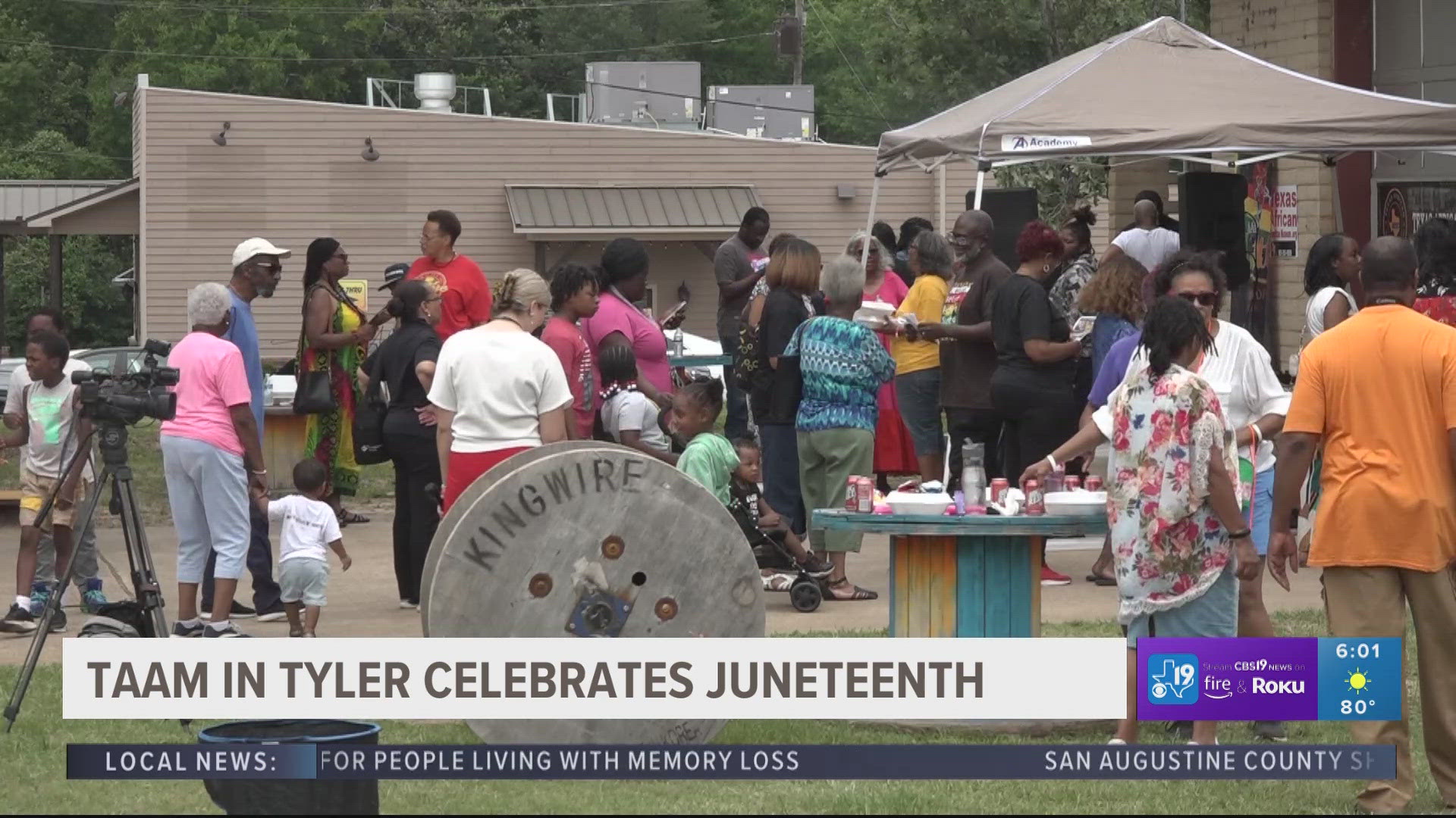 The museum also honored black community members like Executive Director Gloria Washington with Juneteenth Humanitarian awards for their contributions to East Texas