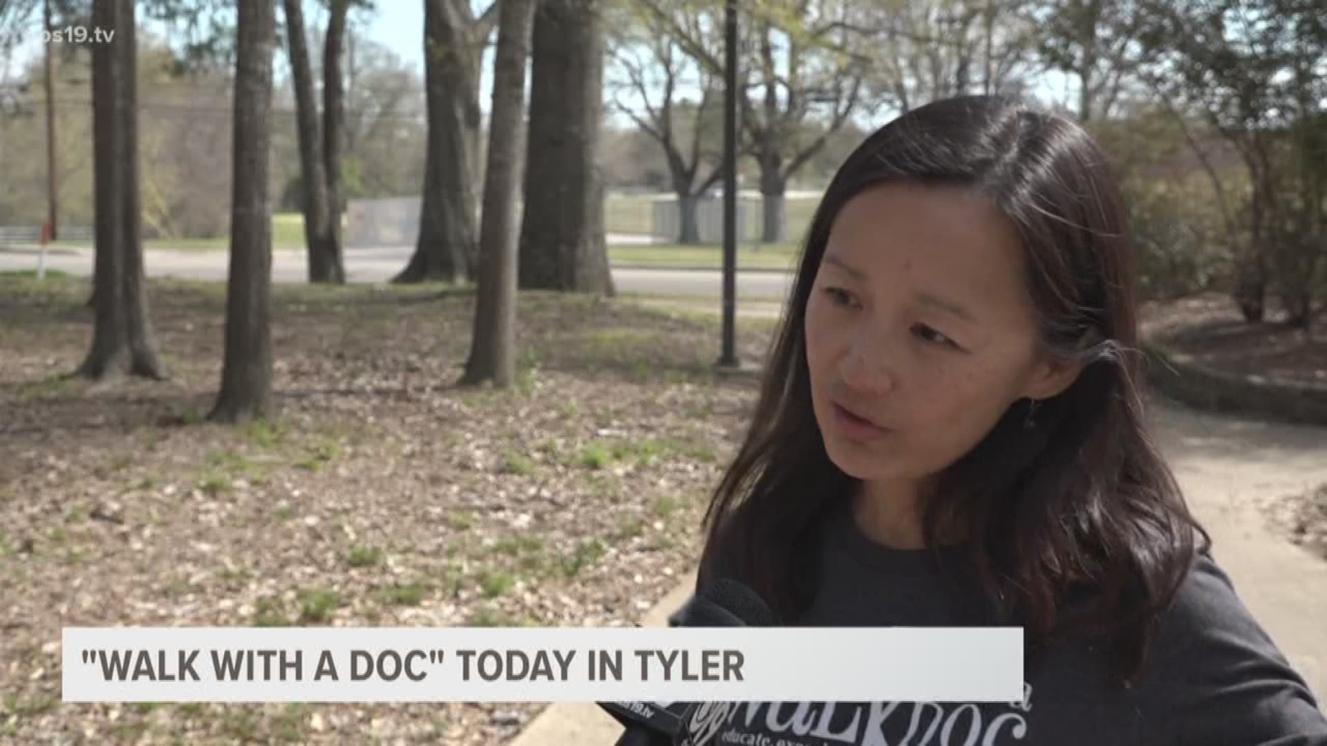 The Walk with a Doc program in Tyler is beginning it's fifth year of it's program. A local doctor and people from the community will meet at the Rose Rudman Park off Copeland Road to discuss health related topics.