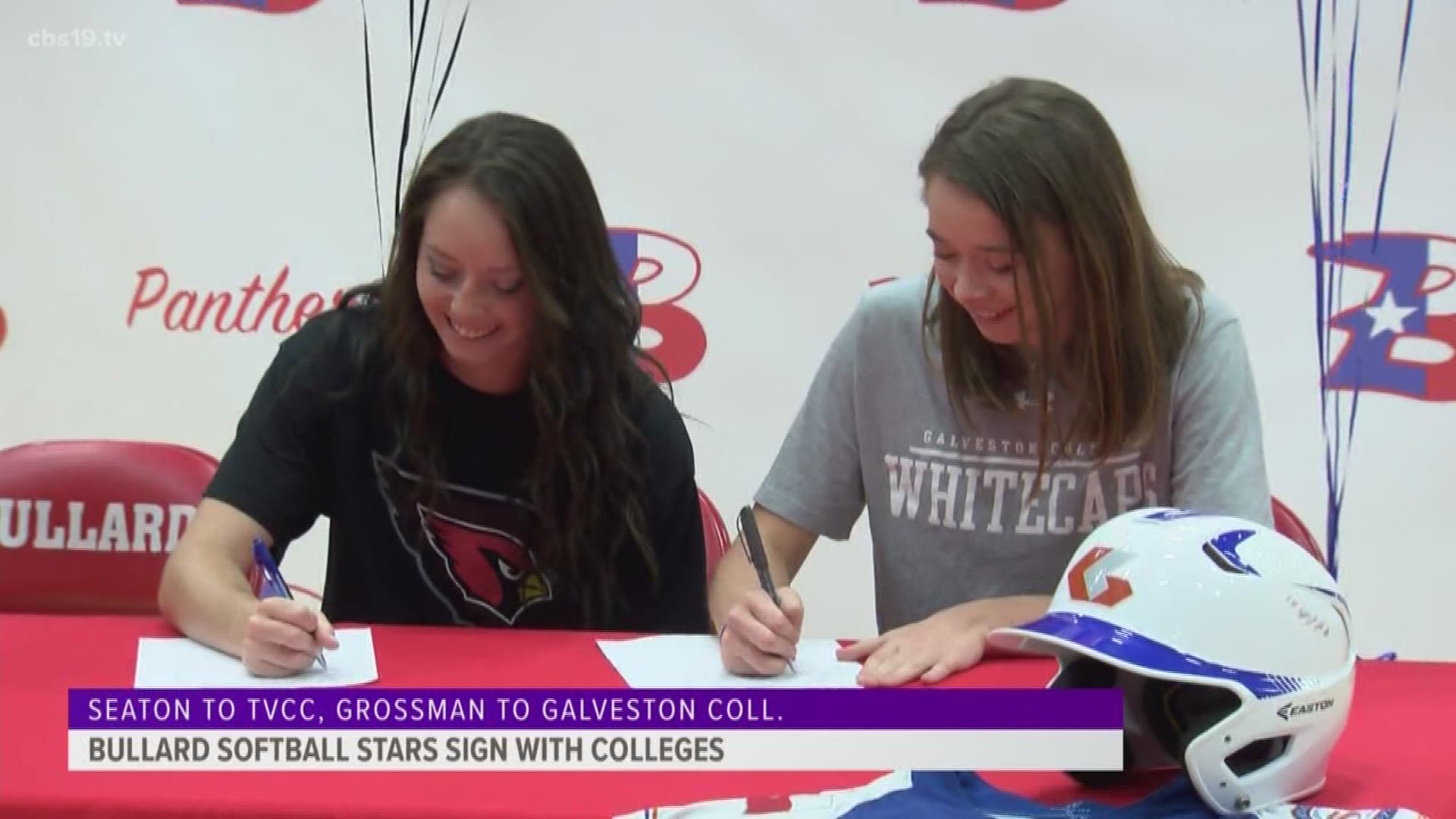 Bullard softball stars sign with colleges