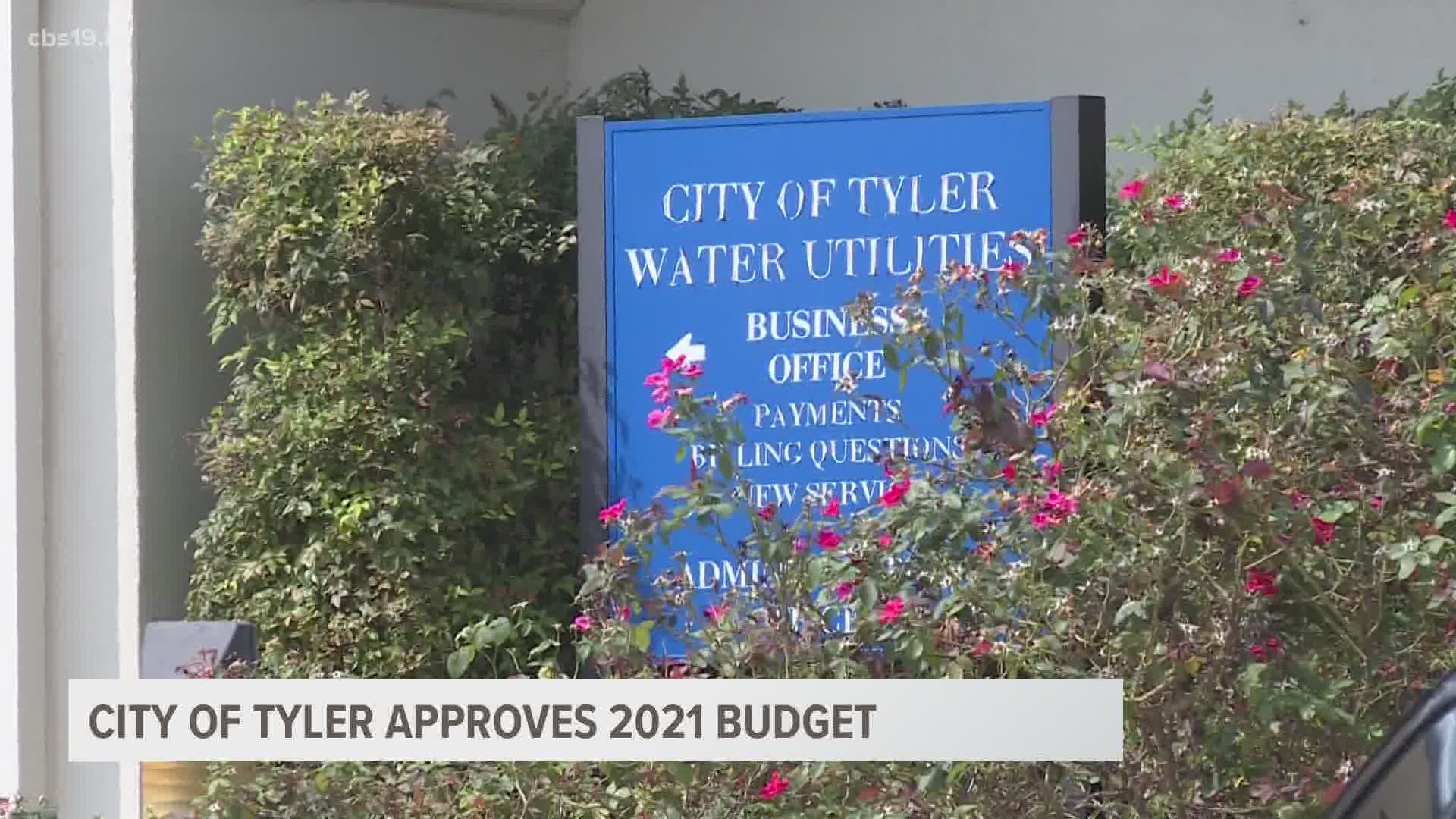The budget includes traffic signal updates and storm water repairs. There will also be a new property tax rate.