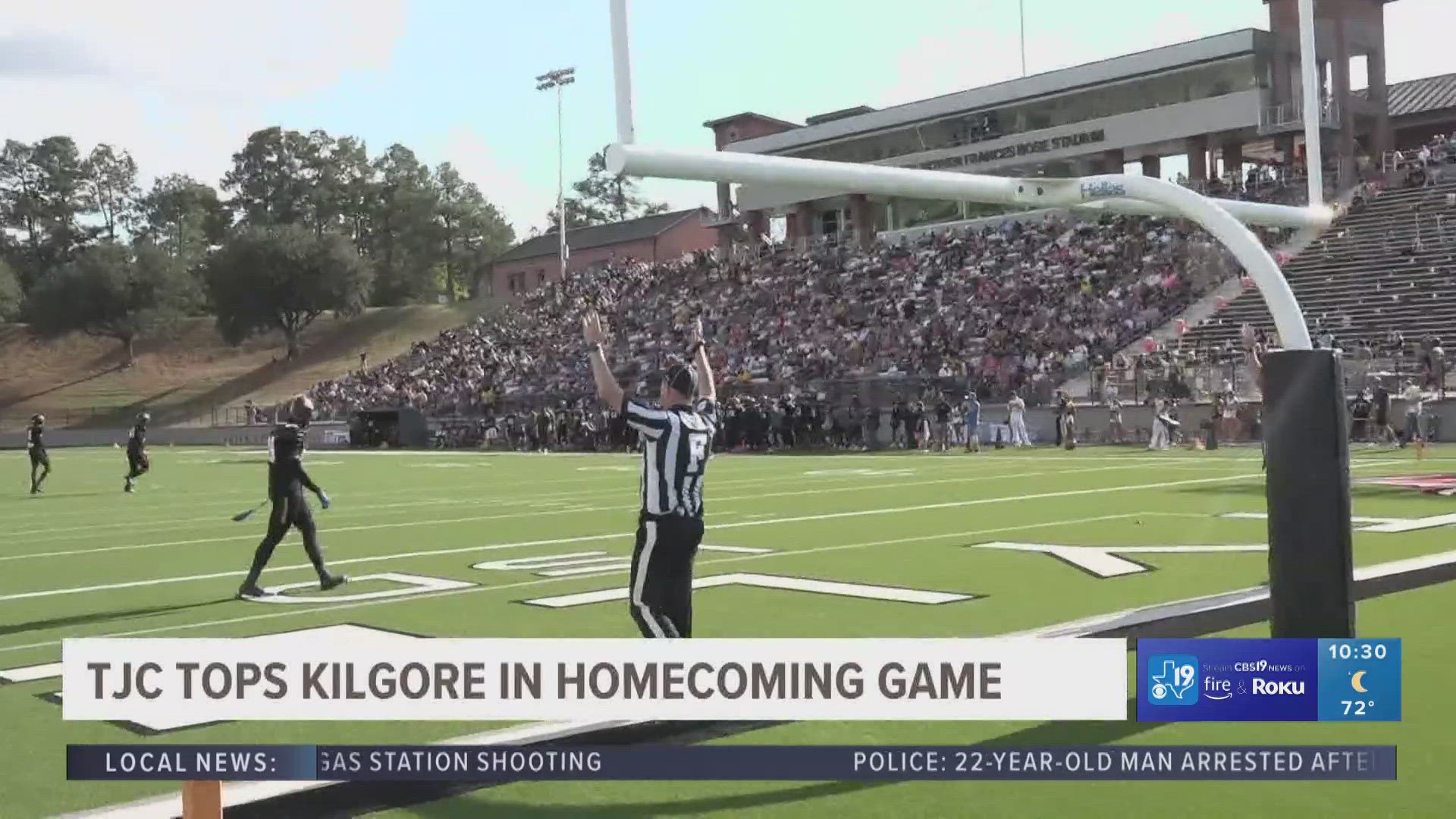 Tyler Junior College hosted rival Kilgore College at Rose Stadium on Saturday.