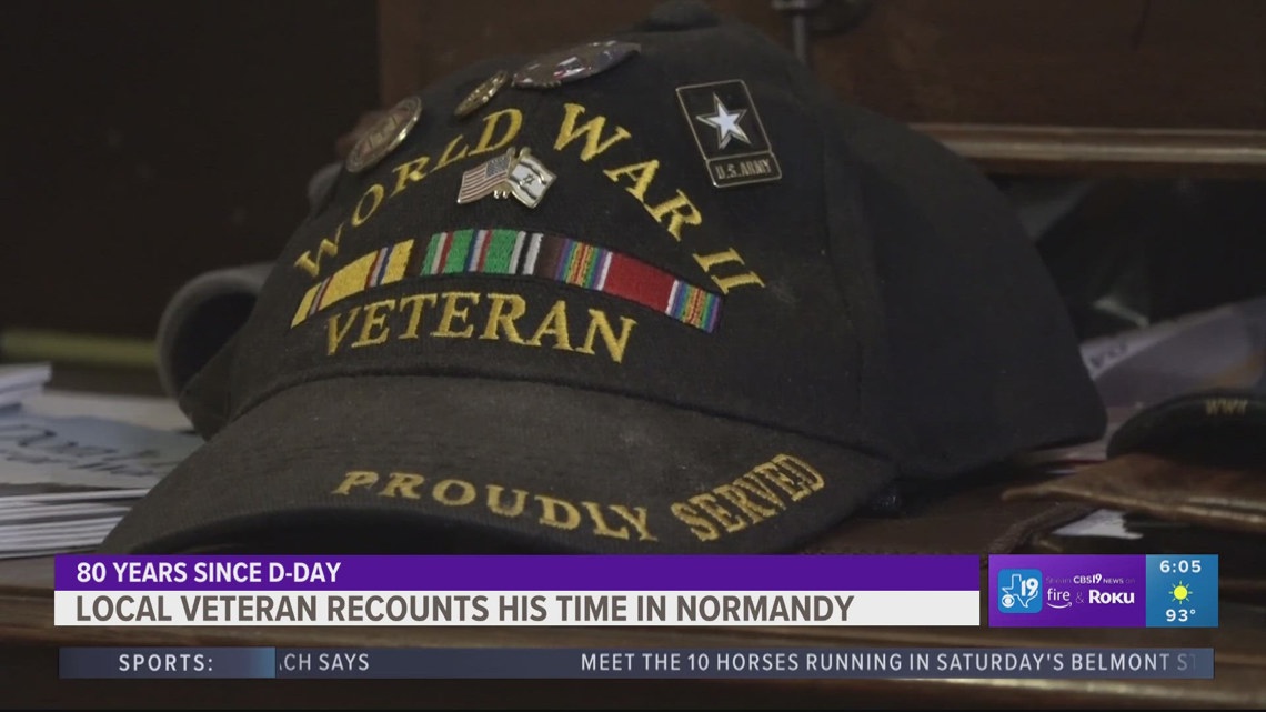 WWII veteran at 102, tells CBS9 his memories of D-Day - Vimarsana News
