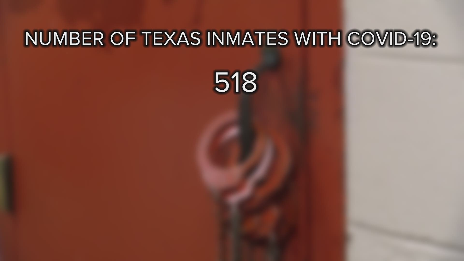 There are 518 incarcerated people with COVID-19 in the state of Texas and while there’s only four confirmed cases in the Smith County Jail there could be more.