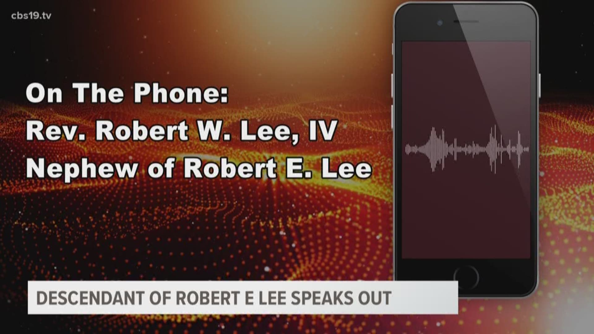 Relative of Robert E. Lee speaks before Monday's meeting 