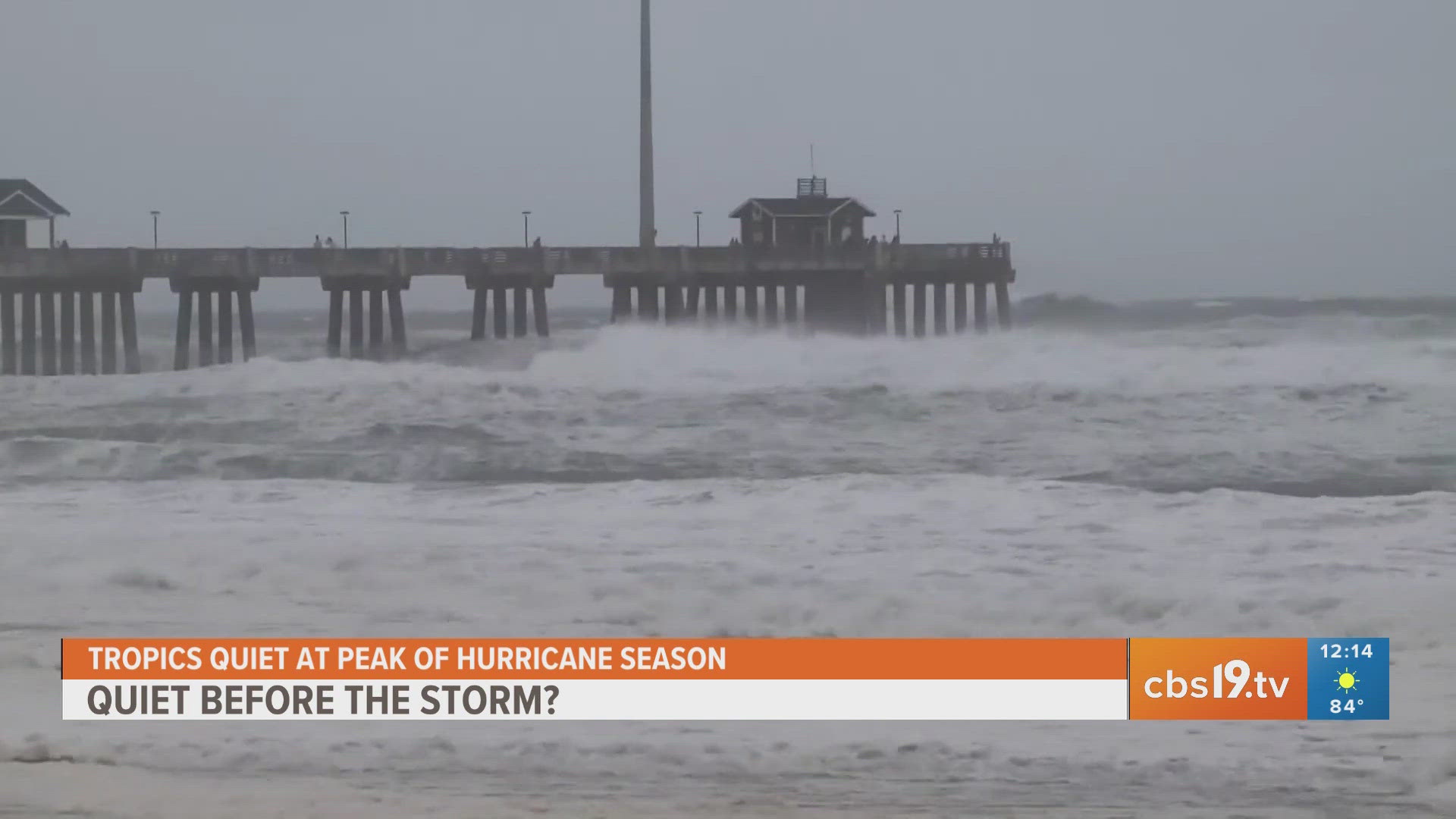 Tropics quiet at peak of hurricane season | cbs19.tv