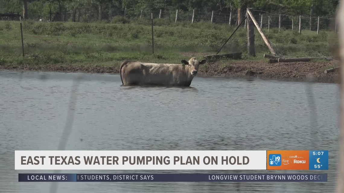 Settlement talks aim to stop East Texas aquifer water from going to Dallas area – cbs19.tv