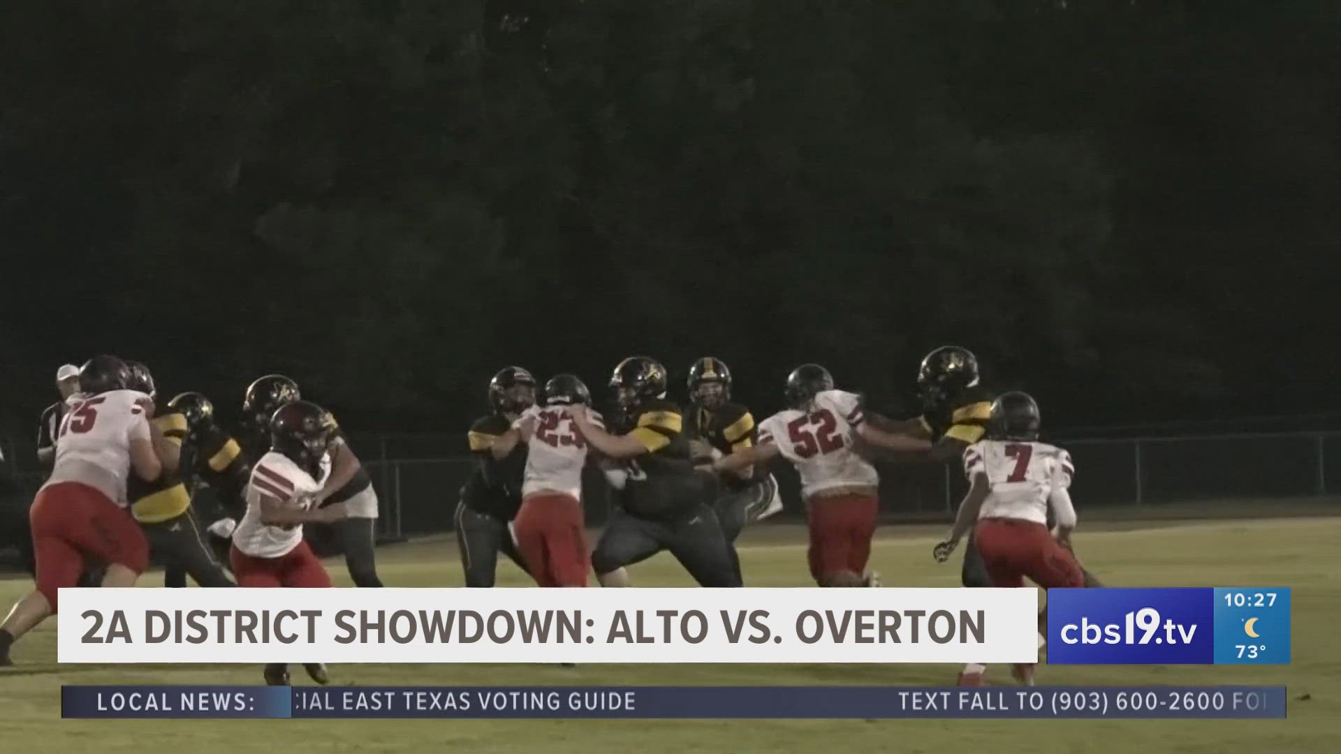 UNDER THE LIGHTS KICKOFF SHOW | WEEK 9: Alto vs. Overton