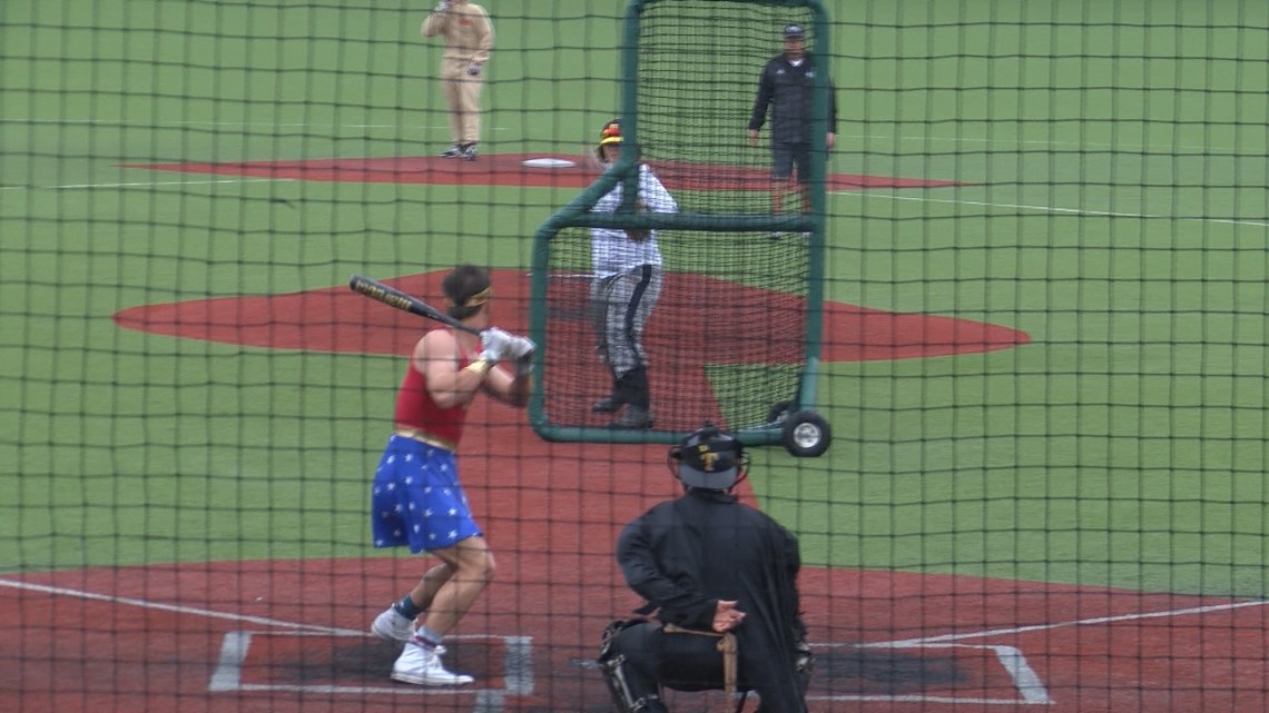 COSTUME BALL: Tyler Junior College Apaches hold annual Halloween baseball  game, Sports