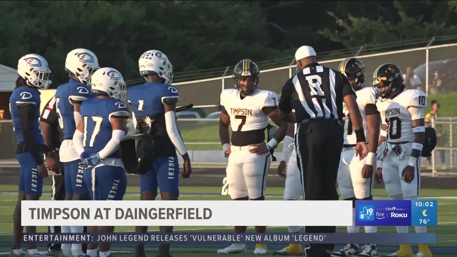 For more East Texas high school football action, visit https://www.cbs19.tv/under-the-lights.