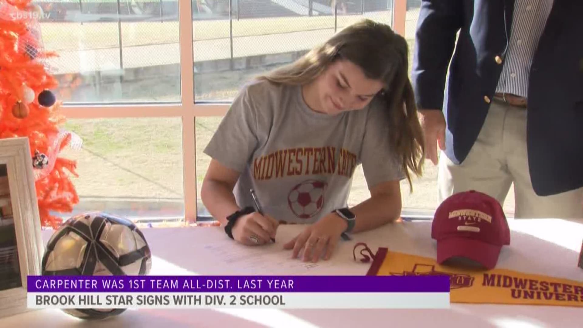 Brook Hill soccer star signs with D2 school