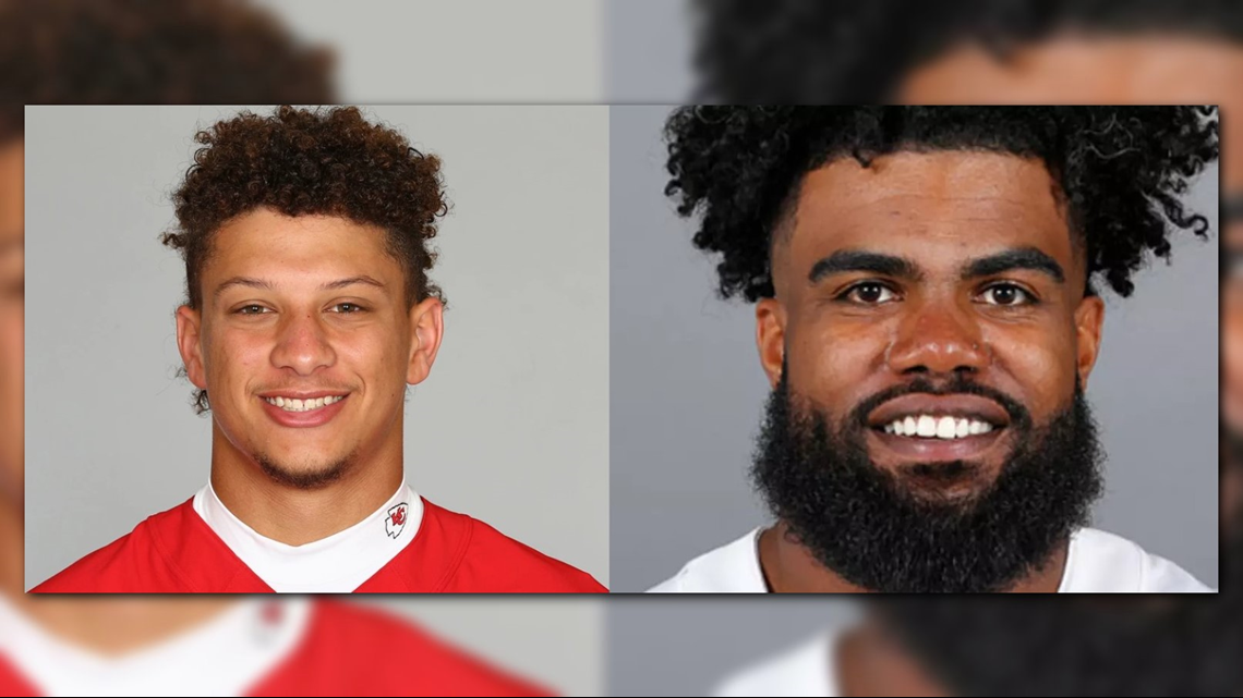 FAN VOTING OPEN: Patrick Mahomes, Ezekiel Elliott named finalists for FedEx NFL Players of the ...