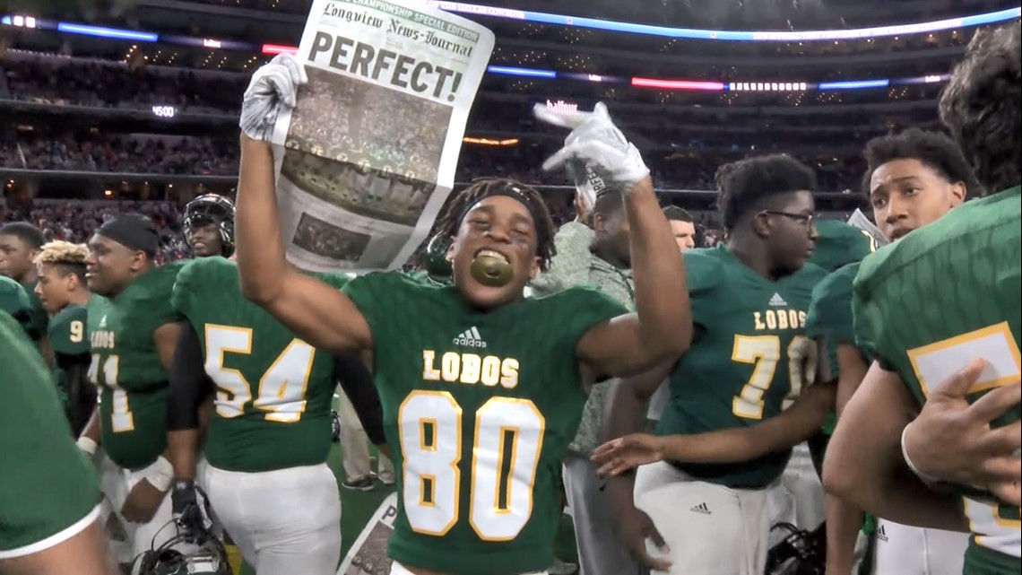 Longview Lobos to celebrate state championship with victory parade