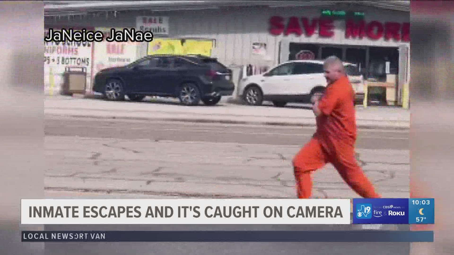 WATCH: Smith County inmate arrested after escaping from jail transport van