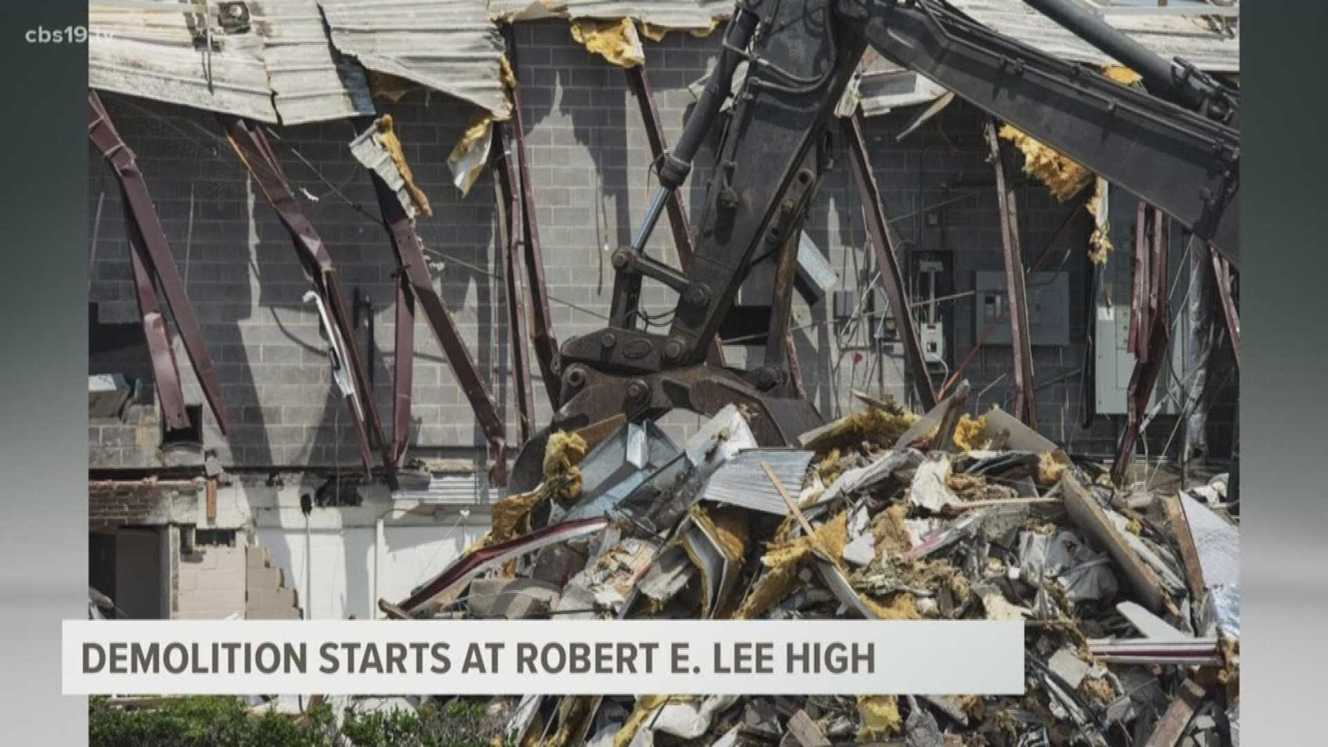 The new portion of Robert E. Lee High School is set to open in the fall for the 2020-2021 school year.