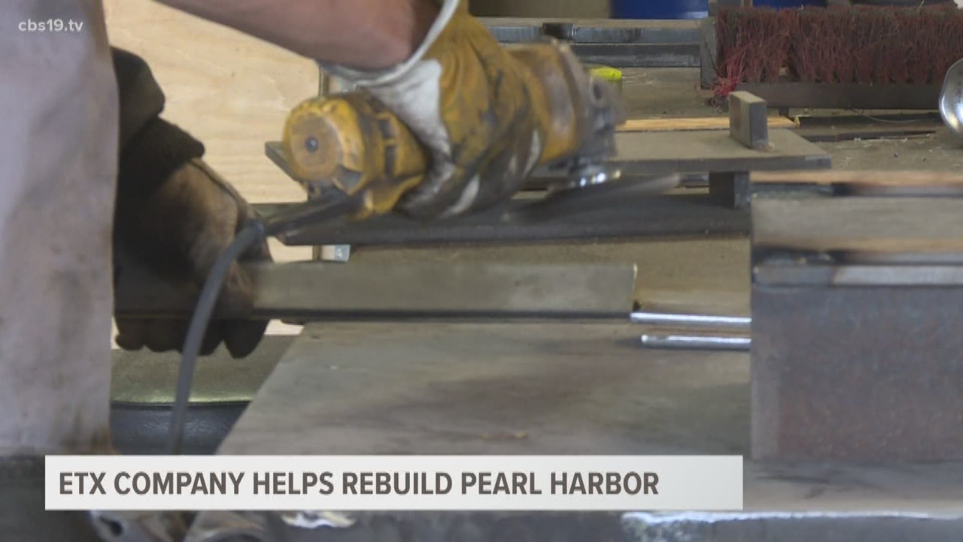 ETX manufacturing company helps restore Pearl Harbor

Reporter- Kenley Hargett