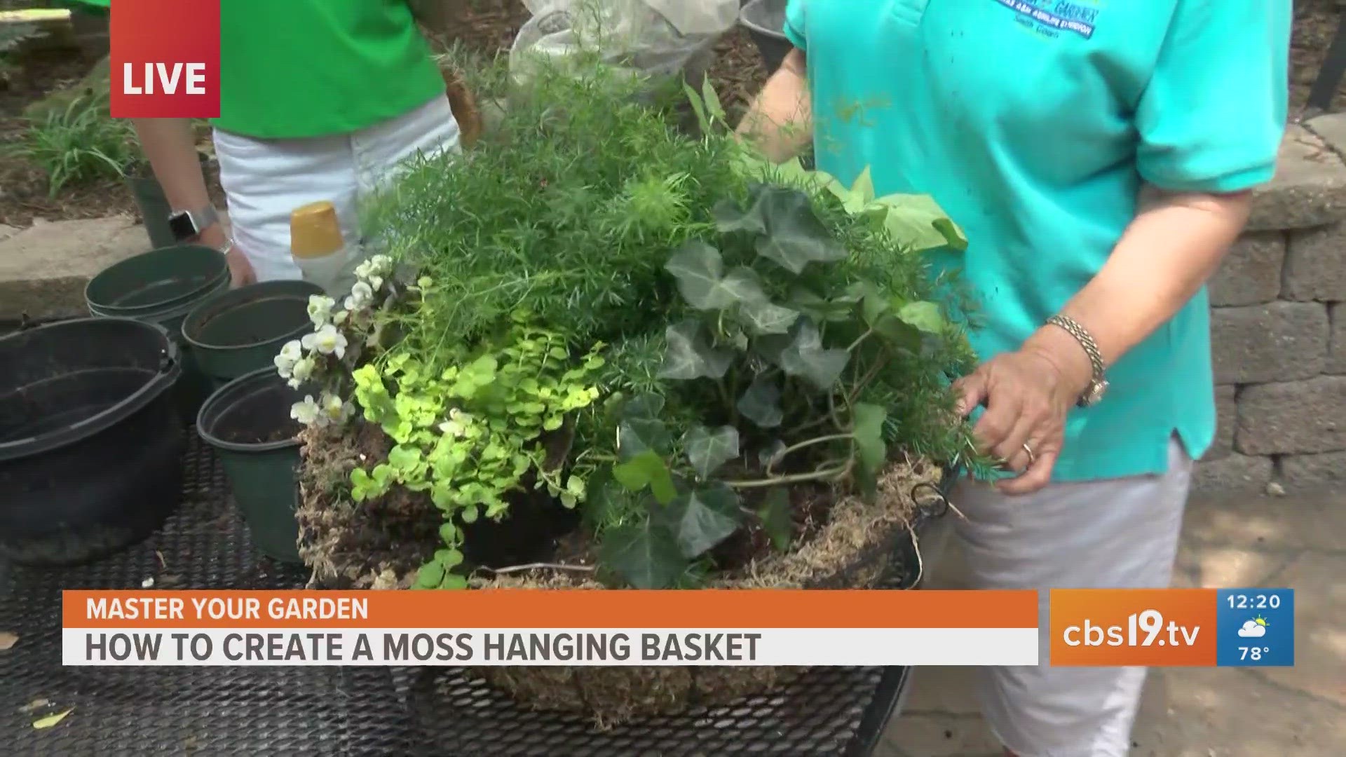 CBS19 gets tips from the Smith County Master Gardeners about how to make sure your hanging baskets thrive!