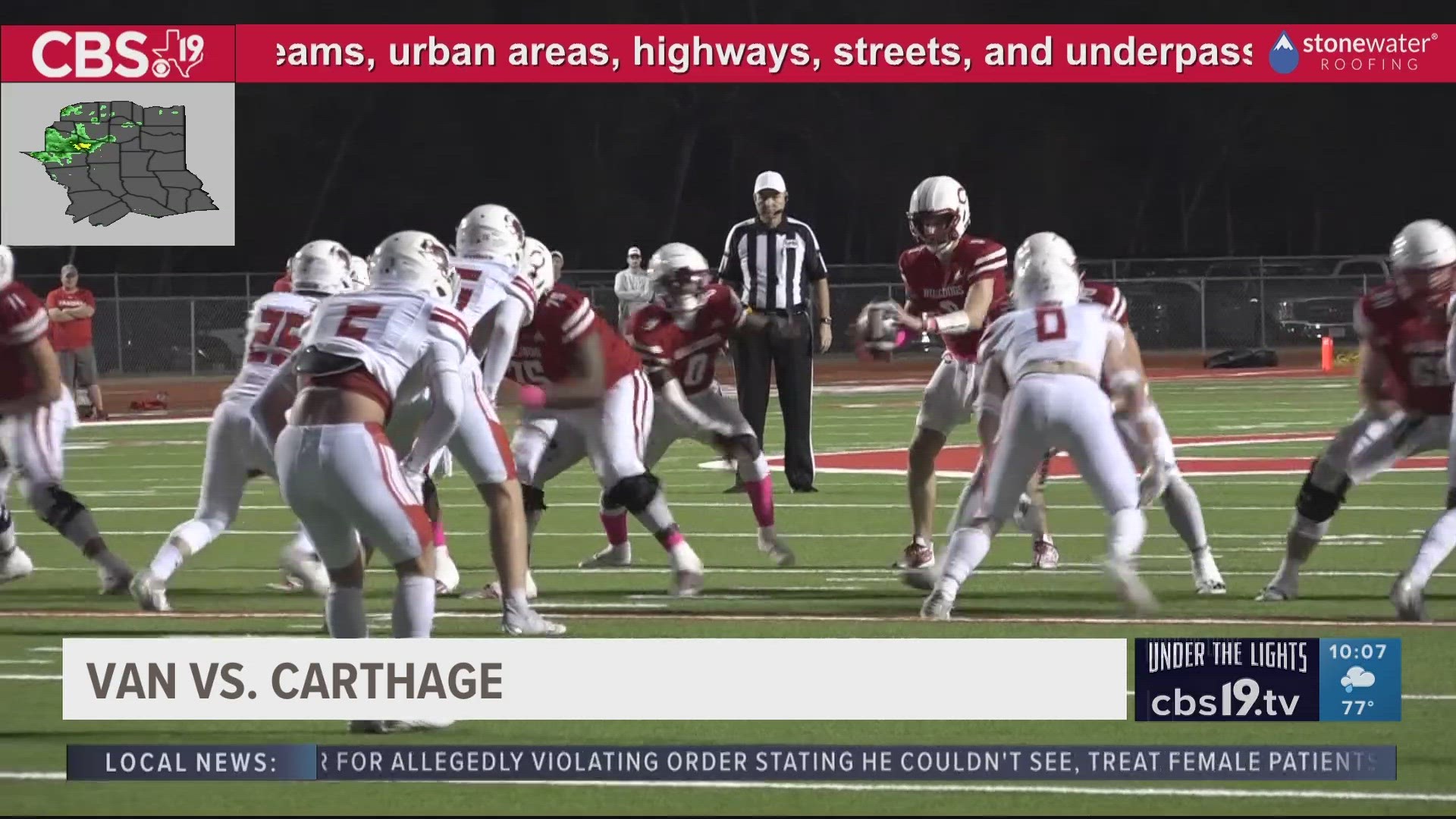 For more East Texas high school football action, visit https://www.cbs19.tv/under-the-lights.