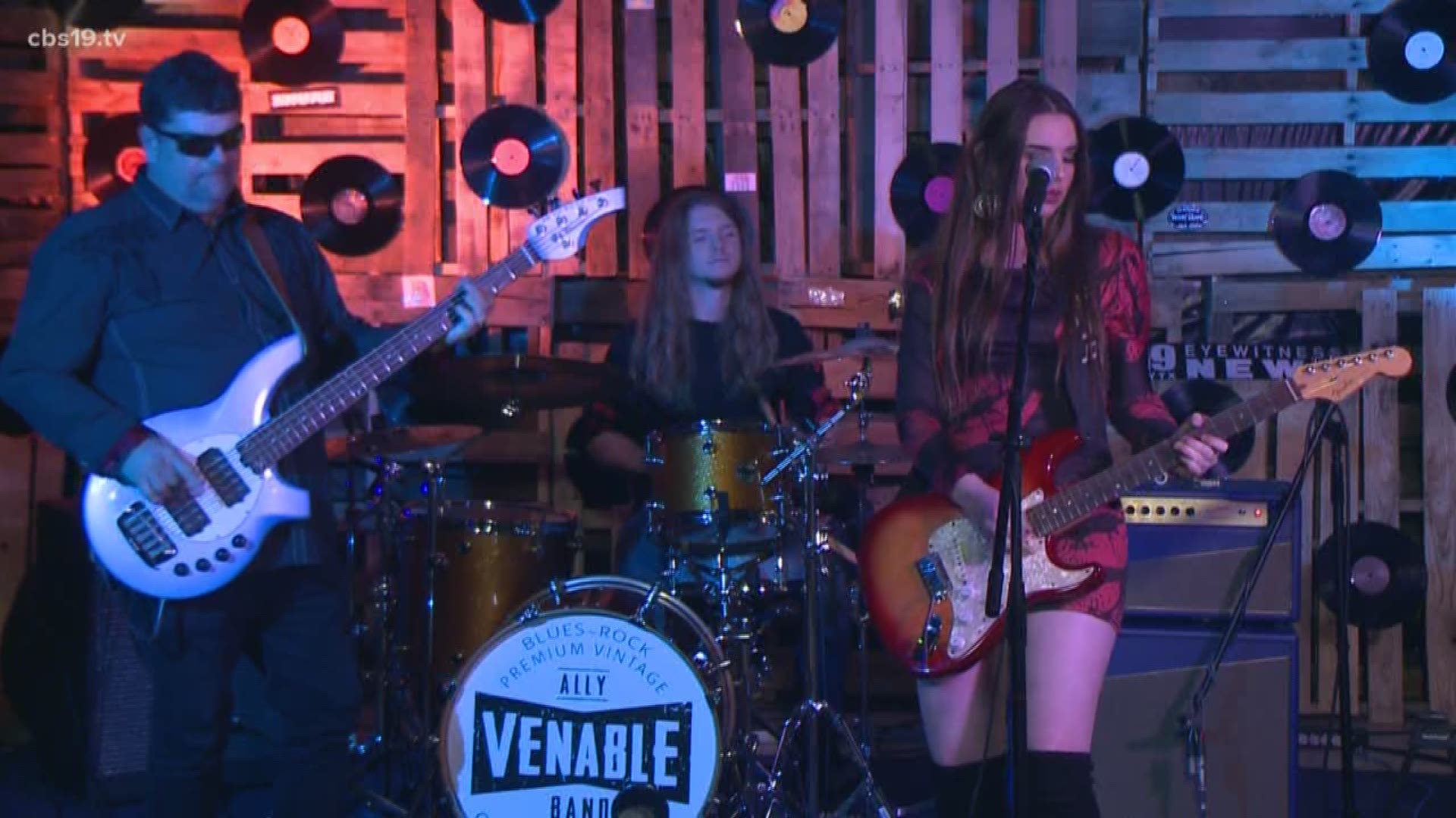 The Ally Venable Band returns to the CBS19 stage.