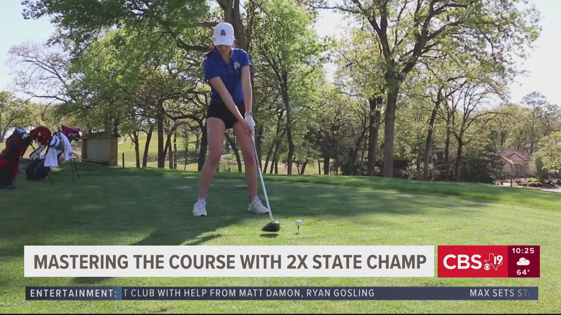 Senior star Sidney Robertson has already committed to Dallas Baptist for golf but is continuing her quest to win a third state title.