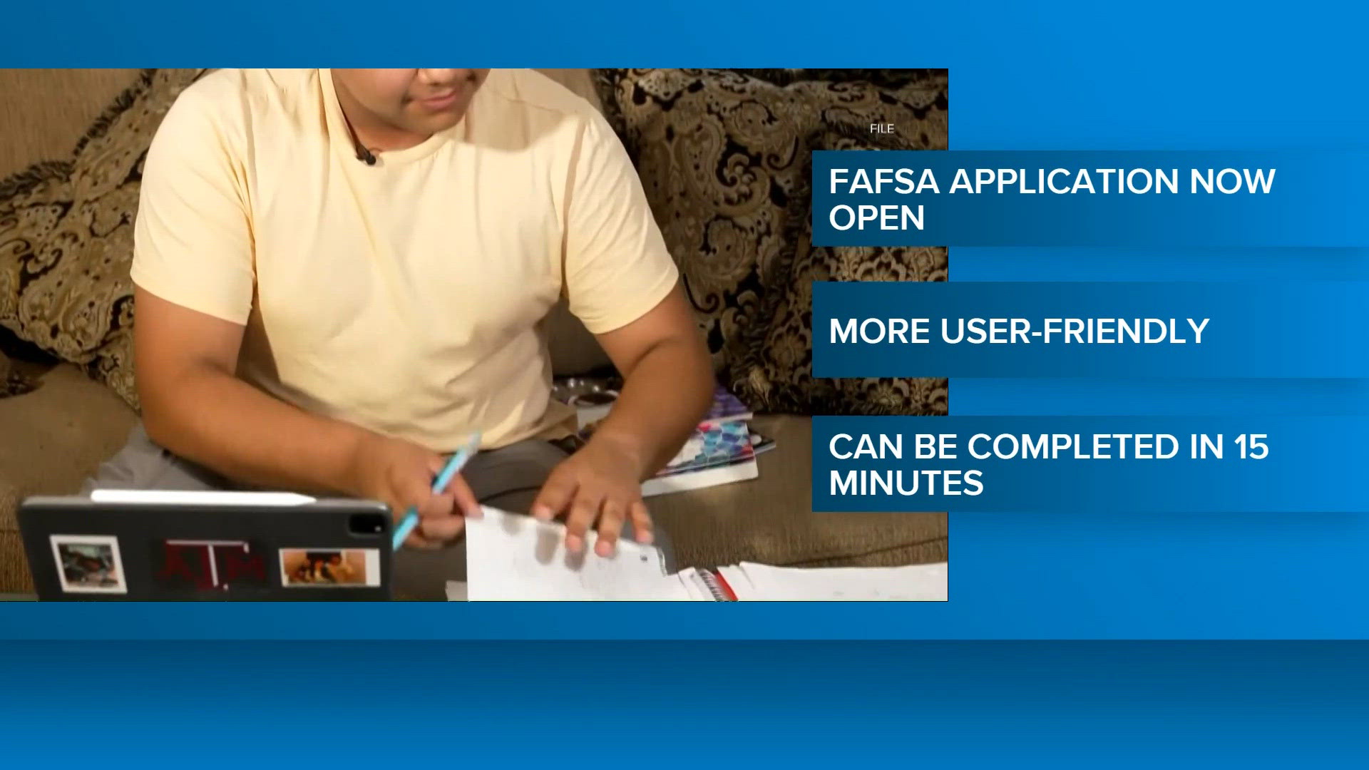 FAFSA opens earlier than ever, giving families more time to plan for ...