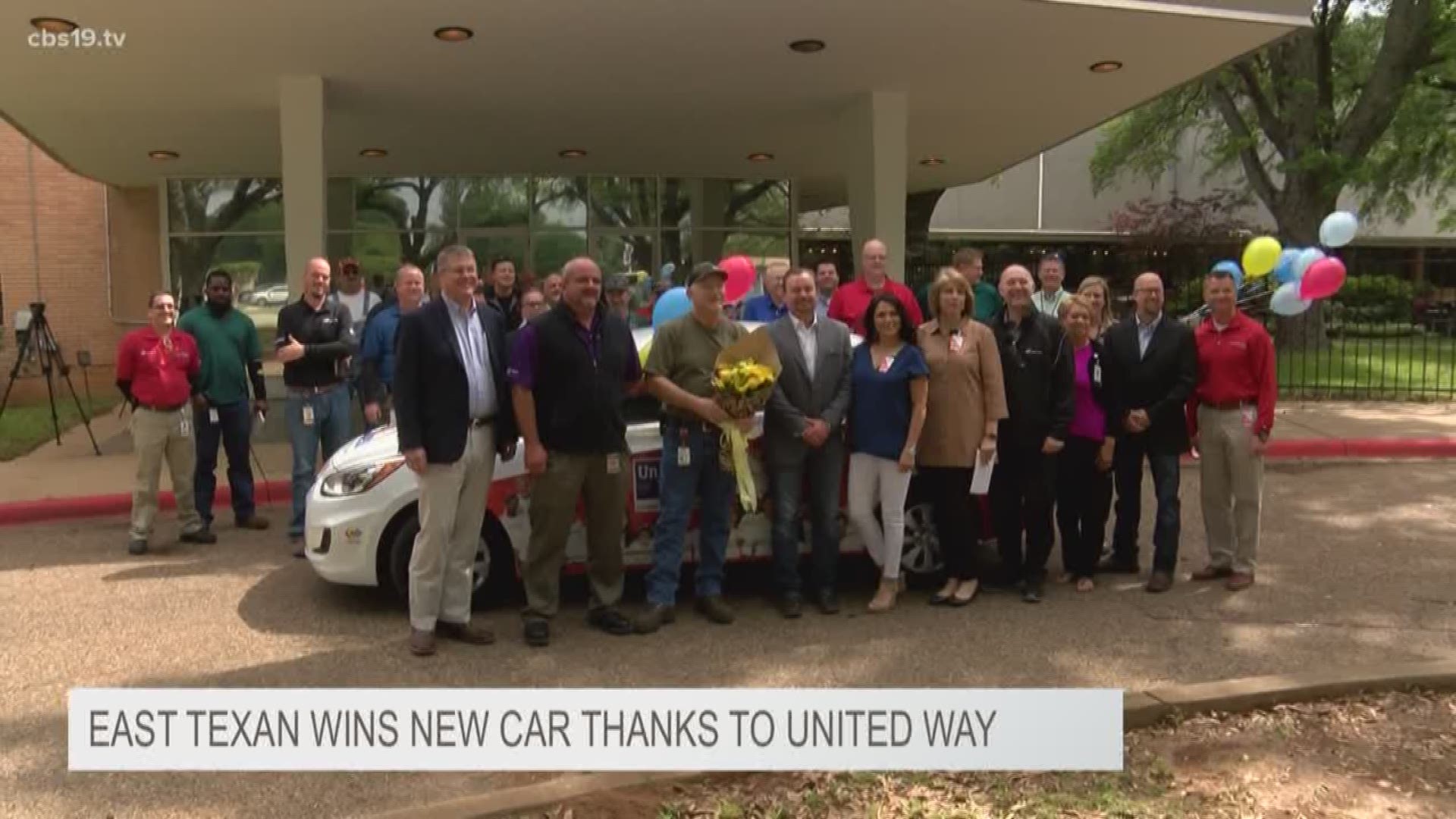 One lucky East Texan won a car, thanks to United Way!