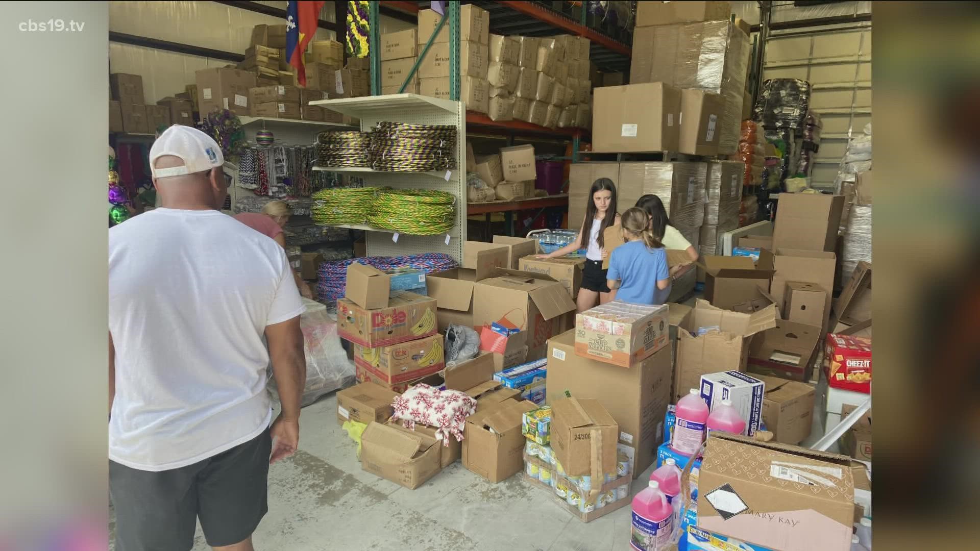 The Salvation Army and J Starr Ministries are two organizations that have made their way to different parts of Louisiana to help.