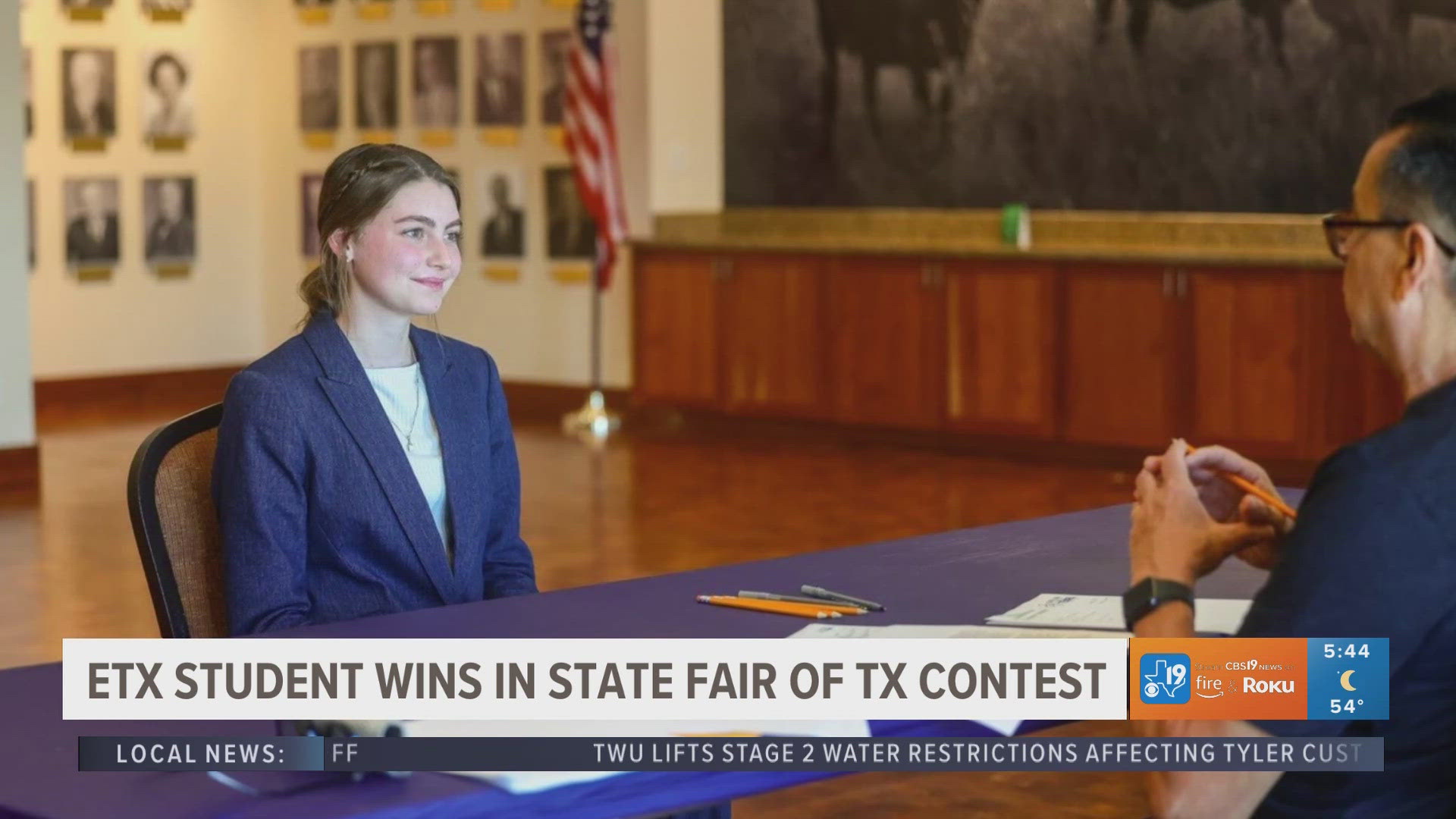 Longview student Brynn Woods declared Grand Champion in State Fair of