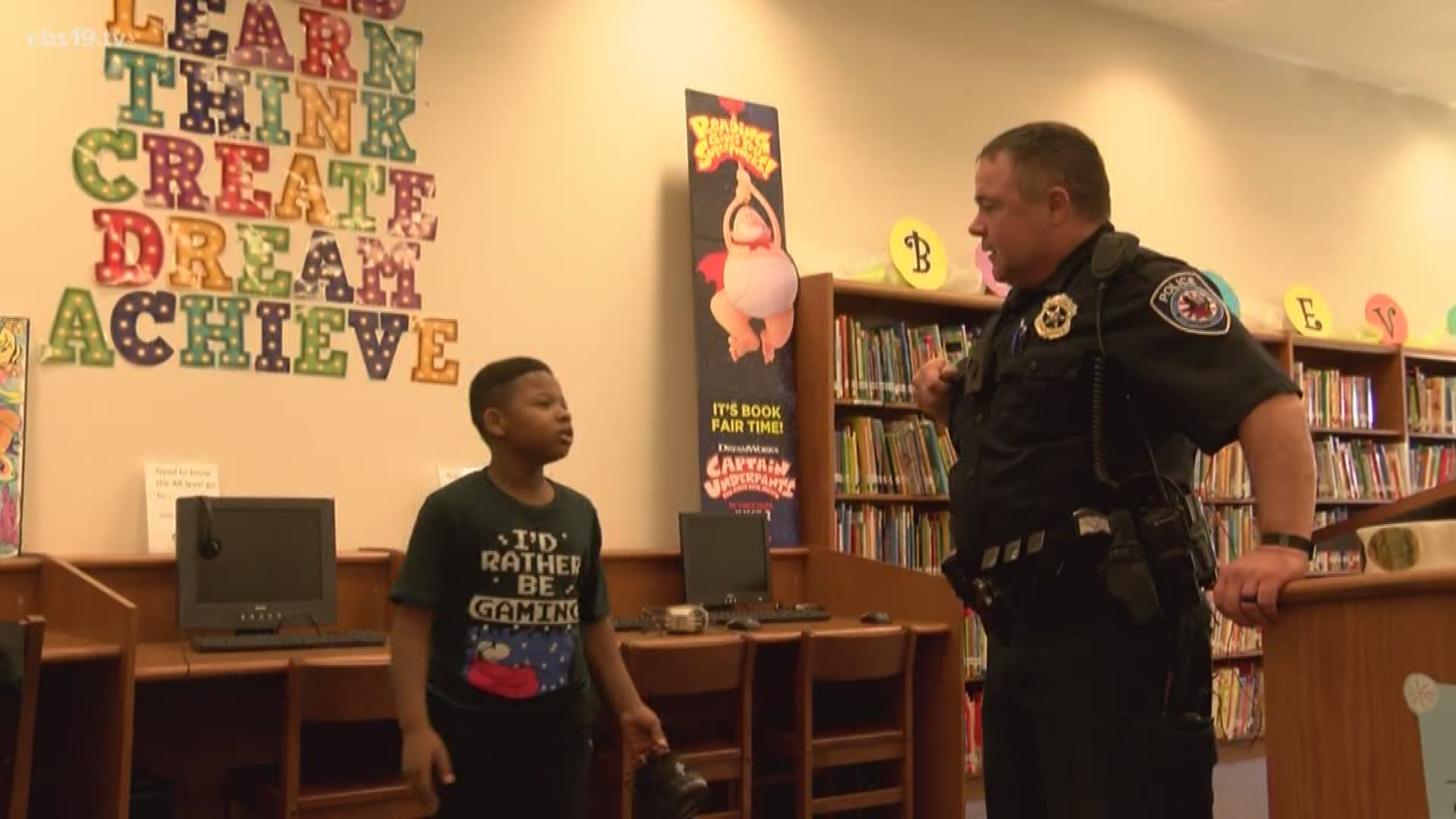 Officers across East Texas participate in 'Blue Santa' for kids program.