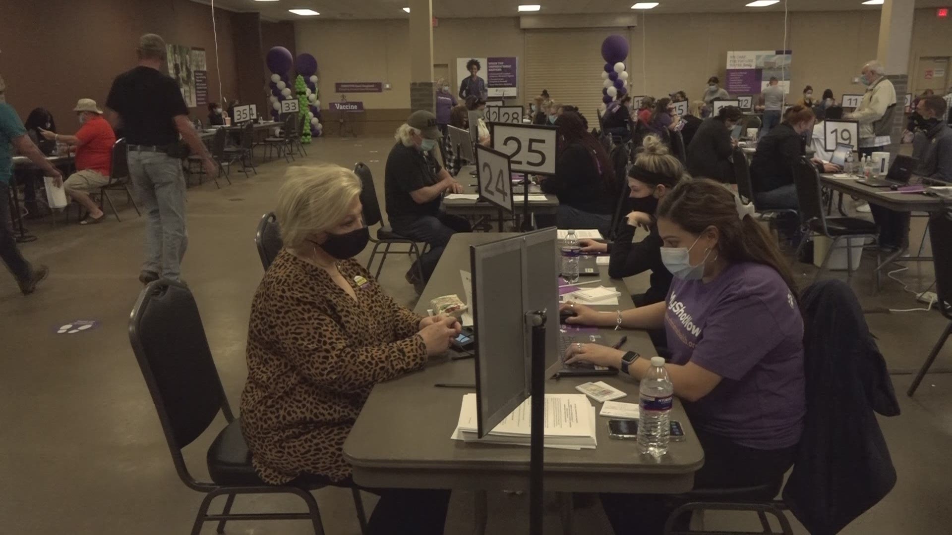 Pamela Mercer McWilliams is a theatre teacher at Longview High School. Now having the chance to get the vaccine, she says it was much easier than she ever expected.