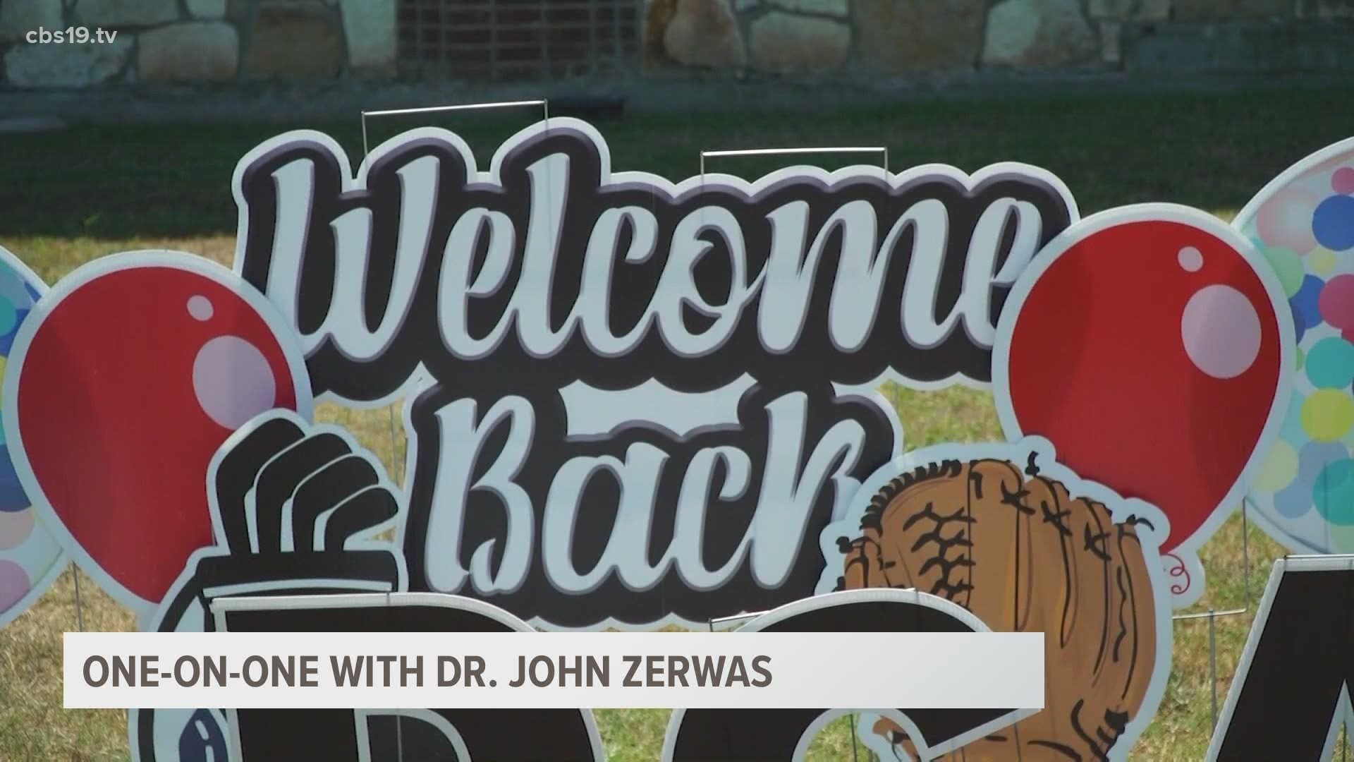 In a one-on-one interview, Dr. John Zerwas shared his thoughts on current case and hospitalization trends, and the start of the new school year.