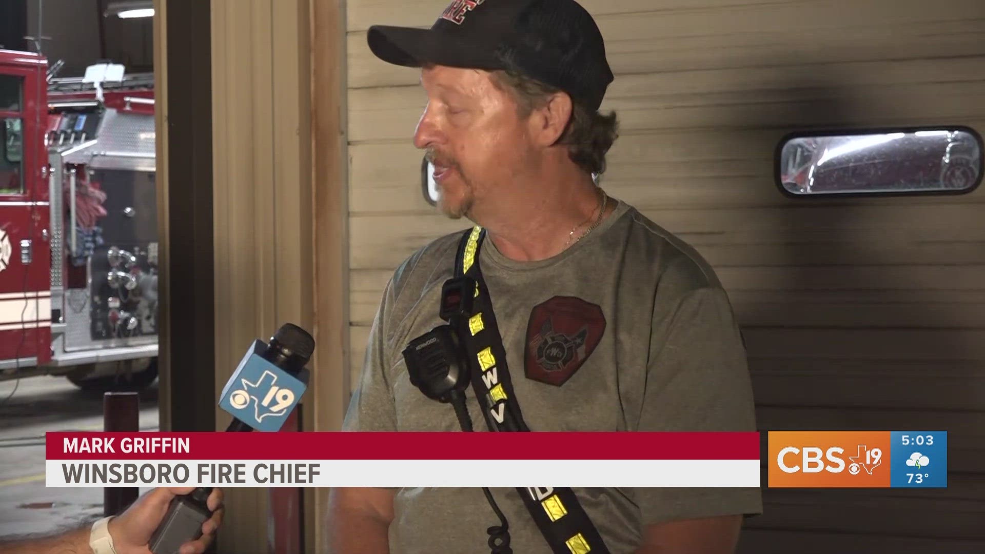 Winnsboro Fire Chief talks about storm damage in the area