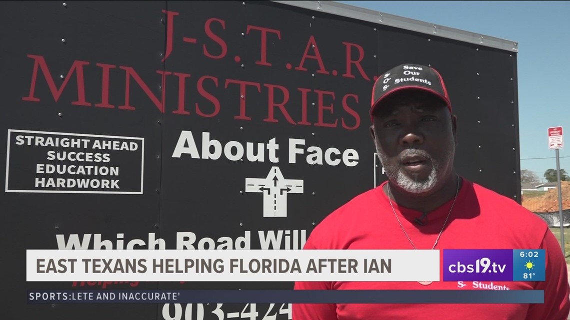 East Texas disaster relief organizations prepare to provide aid to Hurricane Ian victims