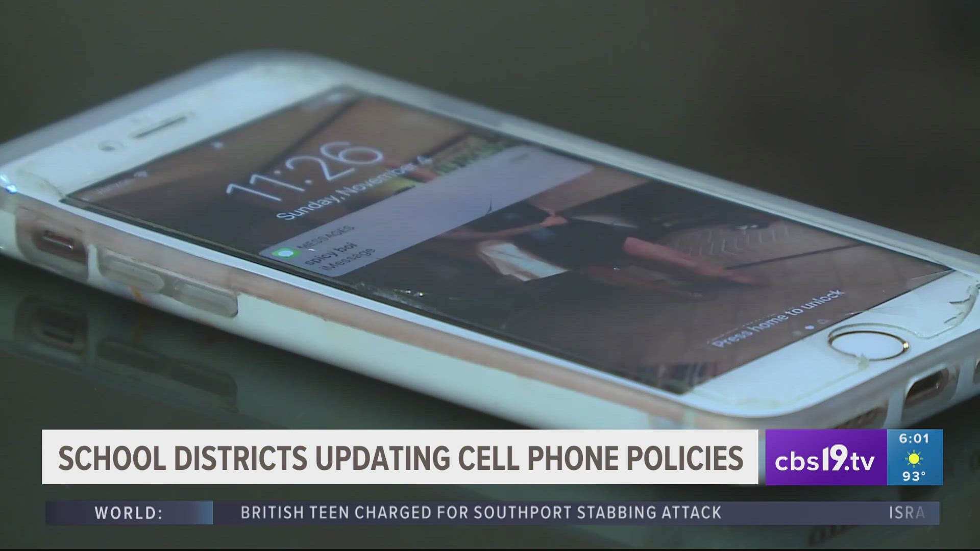 Schools throughout East Texas are doing their best to keep students engaged in lessons by updating policies on cell phone usage in the classroom.